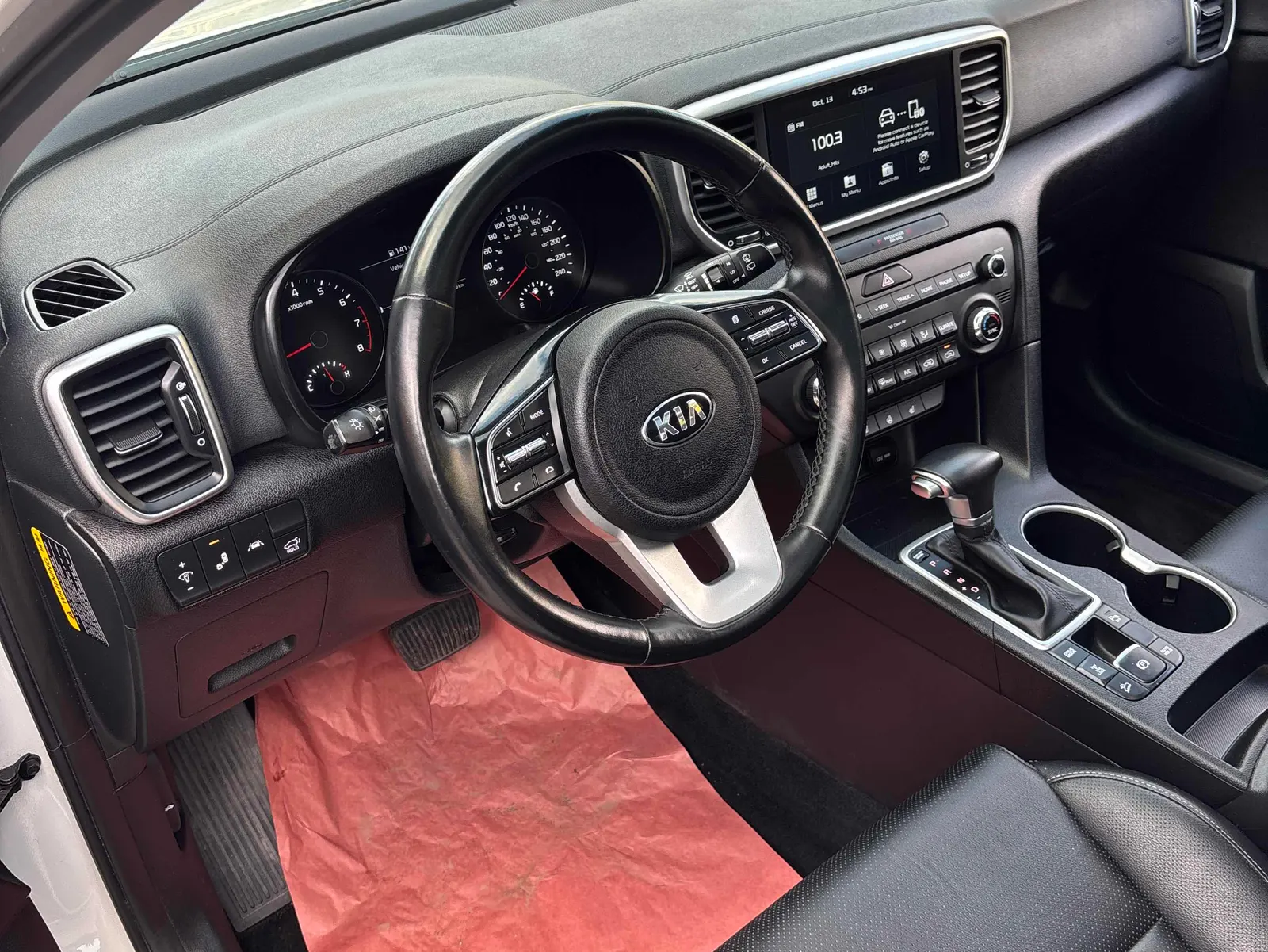 Interior driver side