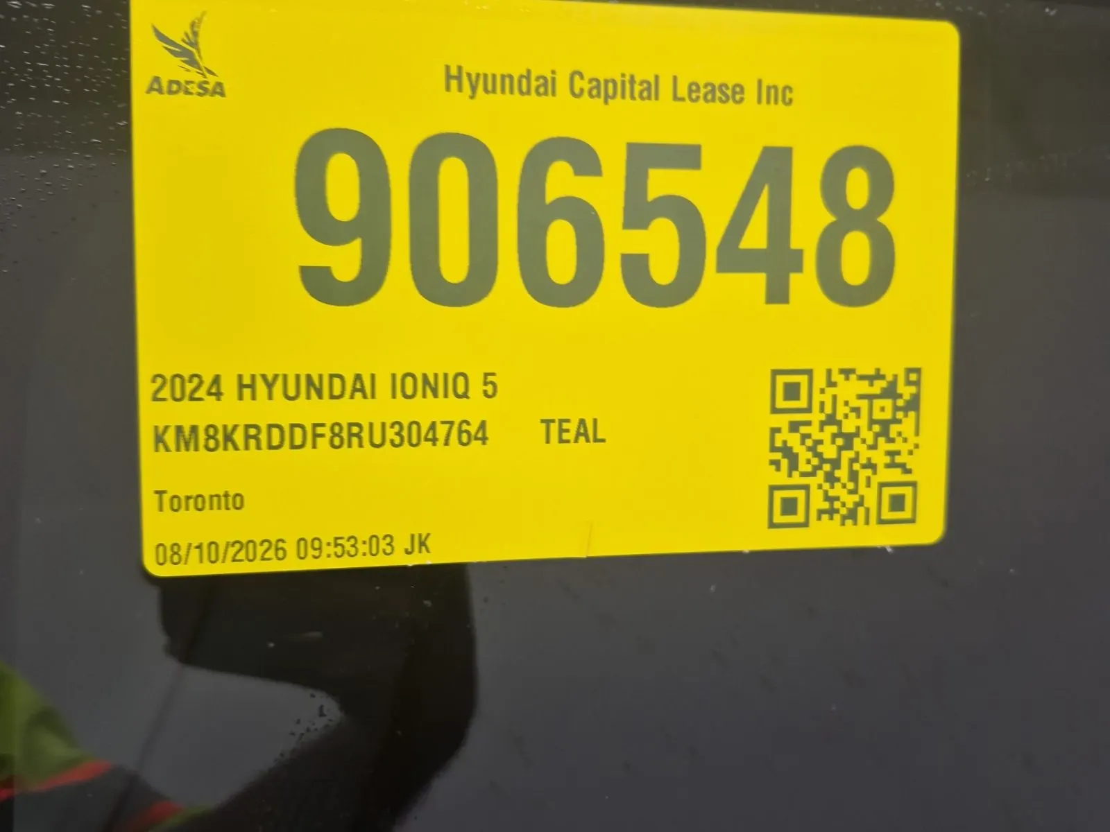 Inventory Label Photo