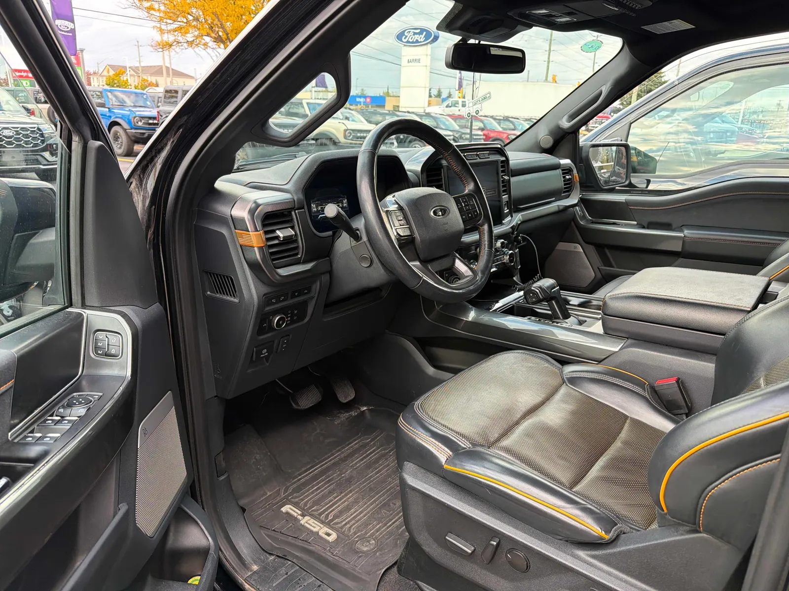 Interior driver side