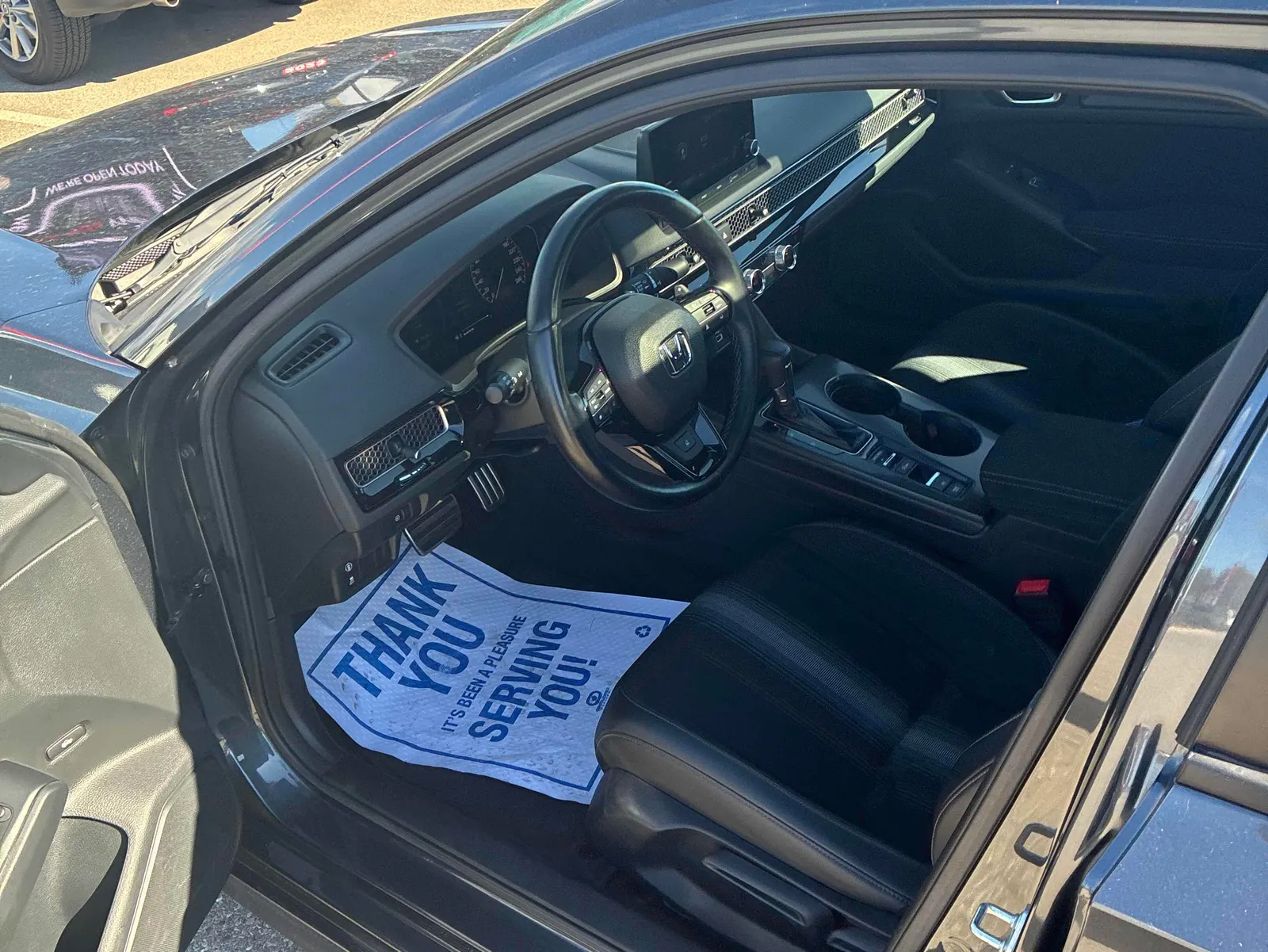 Interior driver side