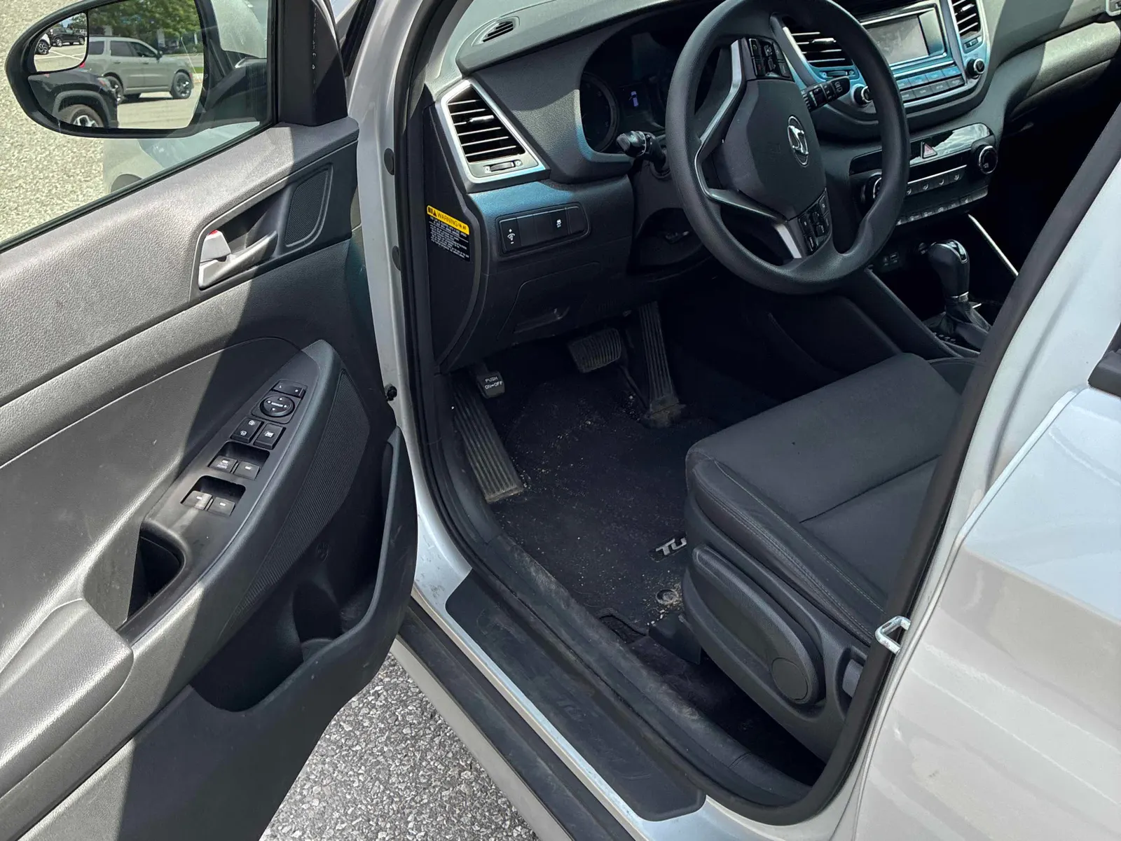 Interior driver side