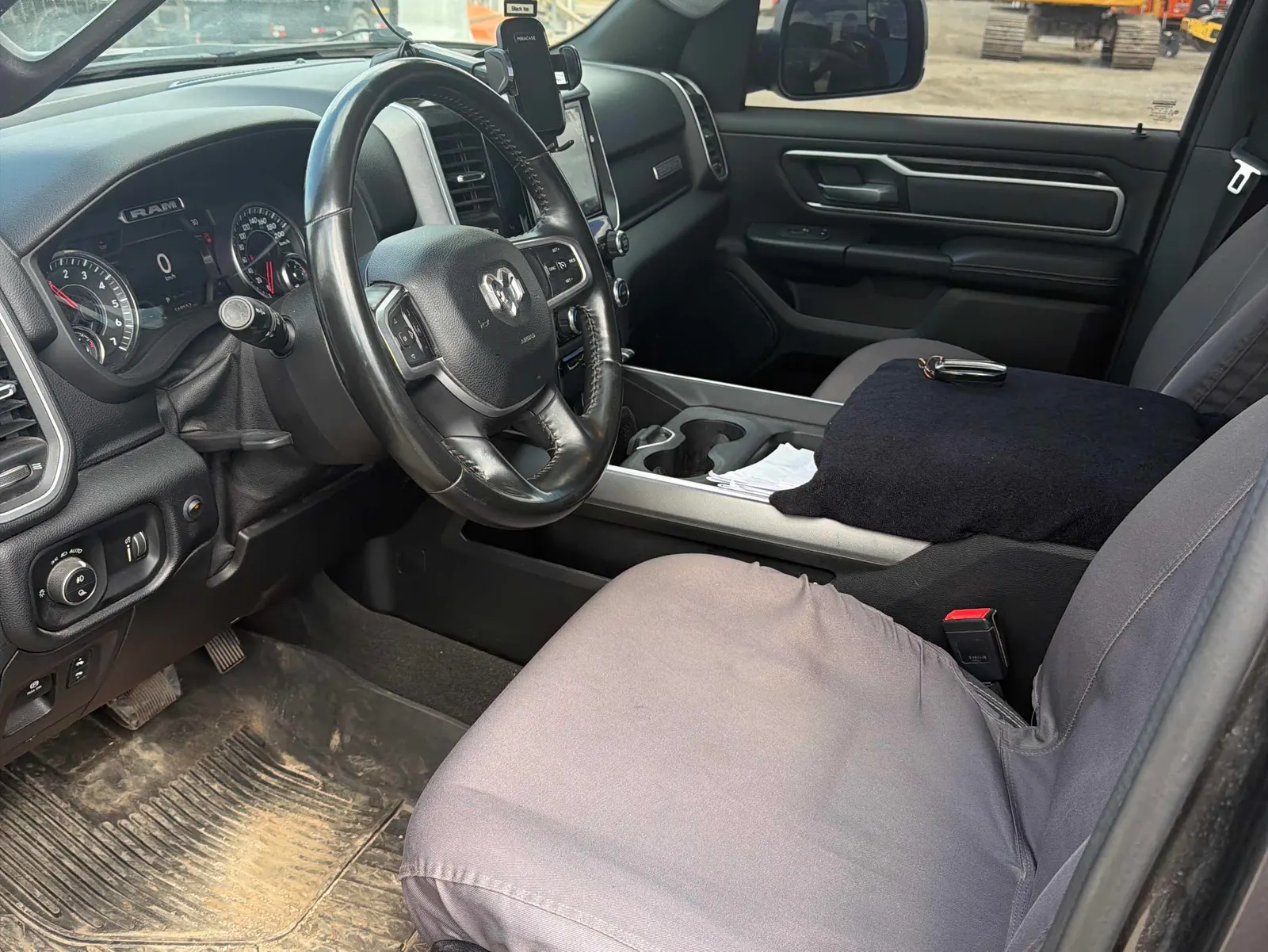 Interior driver side