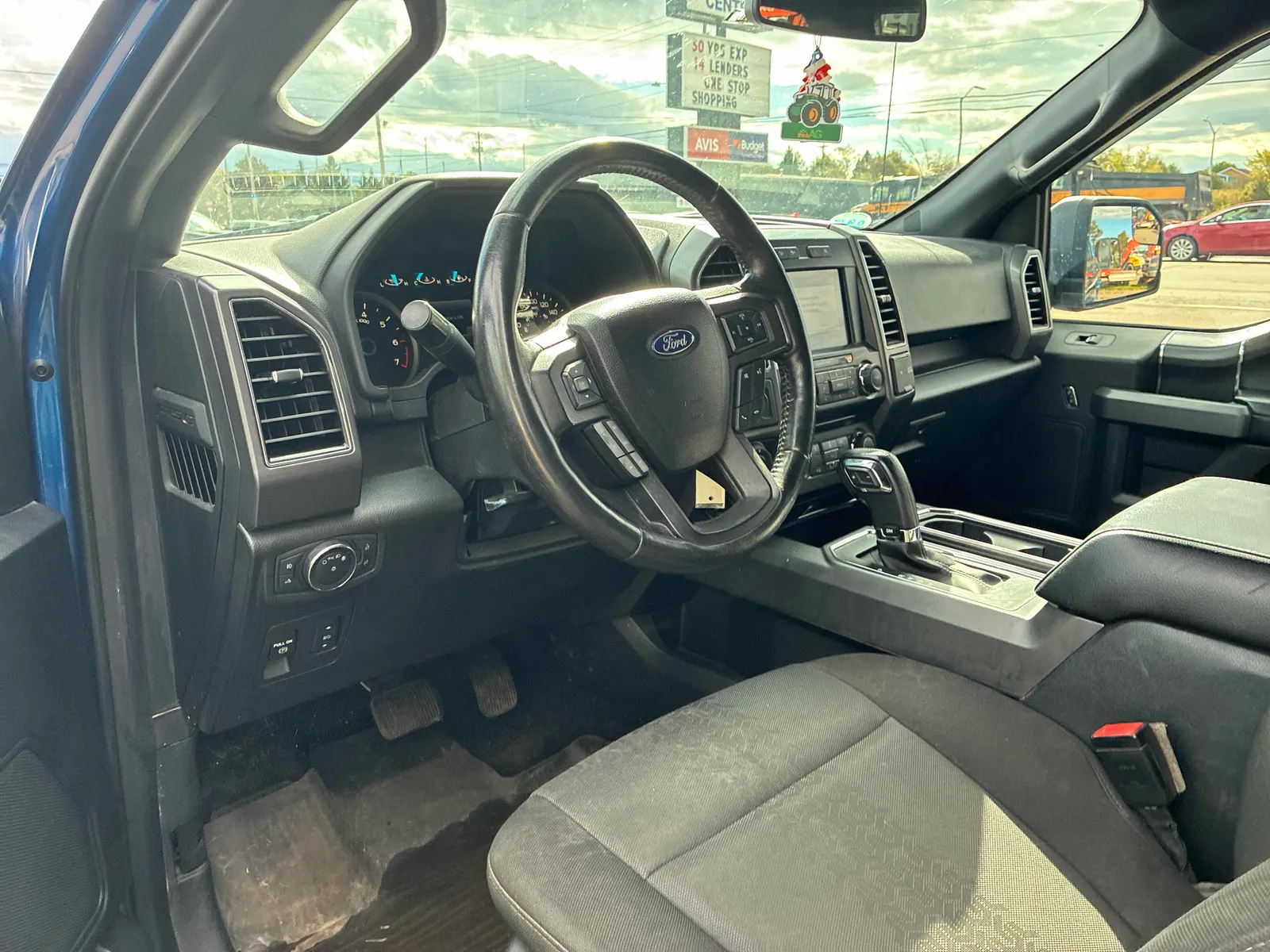 Interior driver side