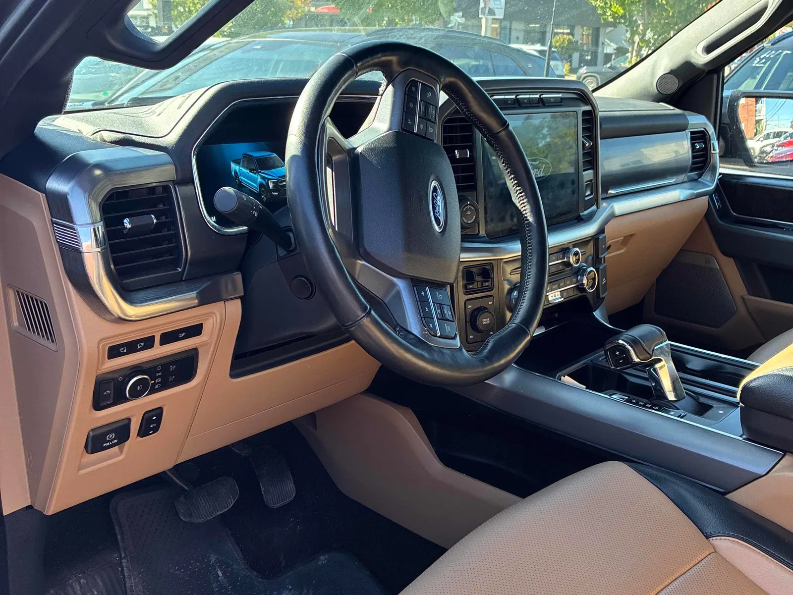 Interior driver side