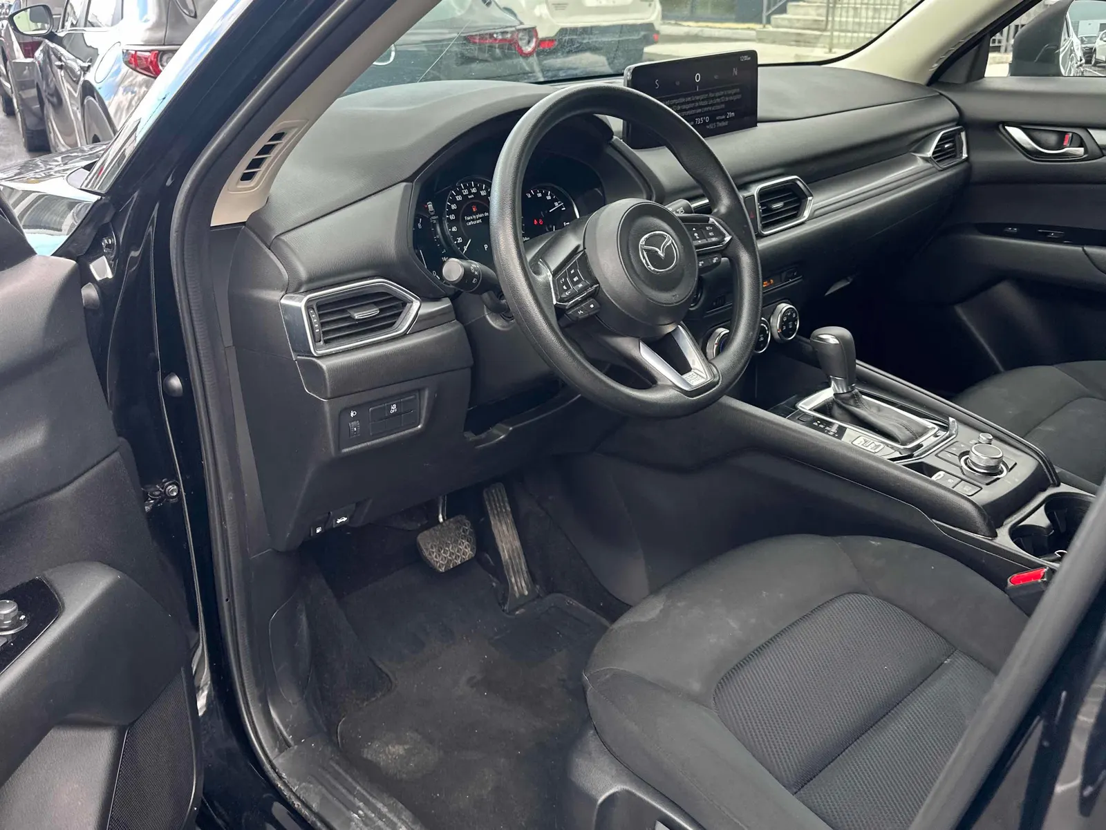 Interior driver side