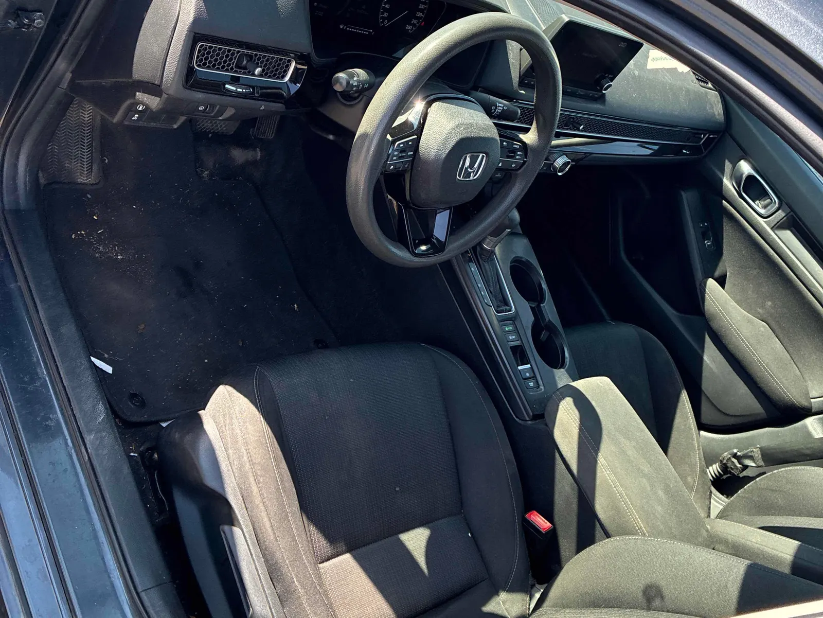 Interior driver side