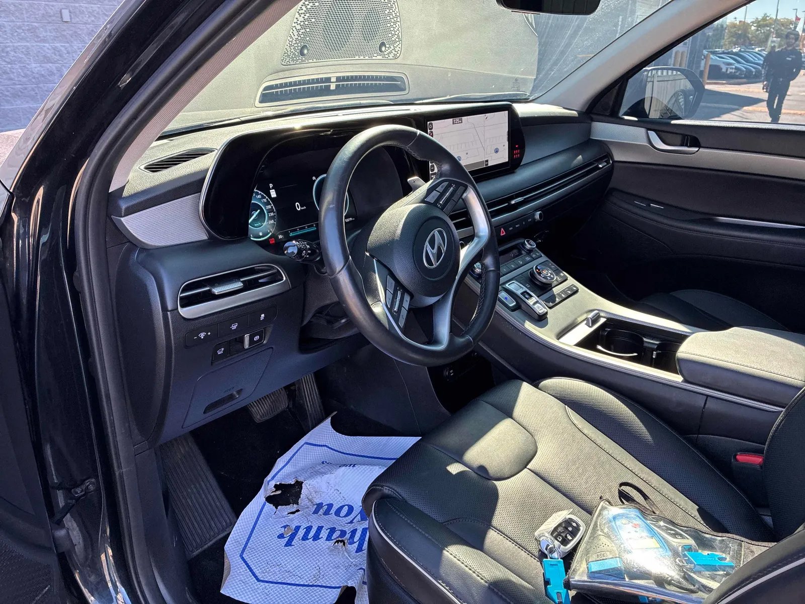 Interior driver side
