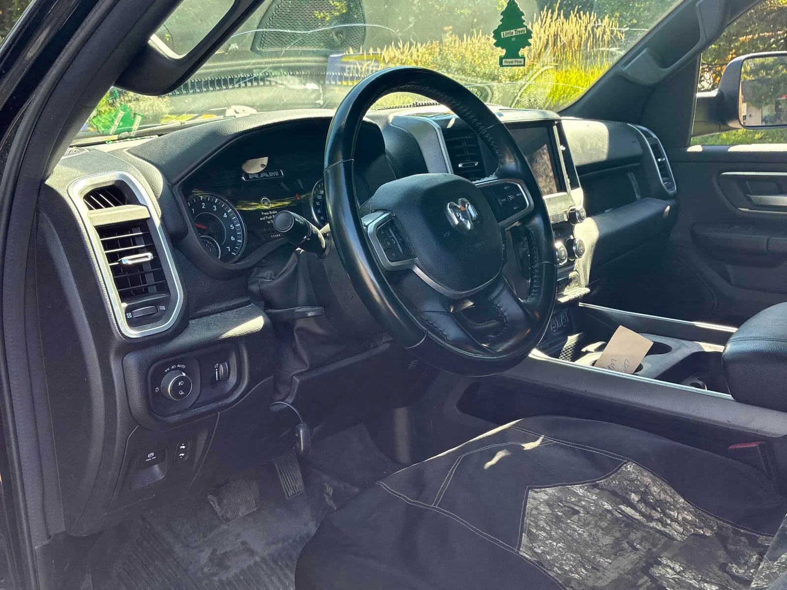 Interior driver side