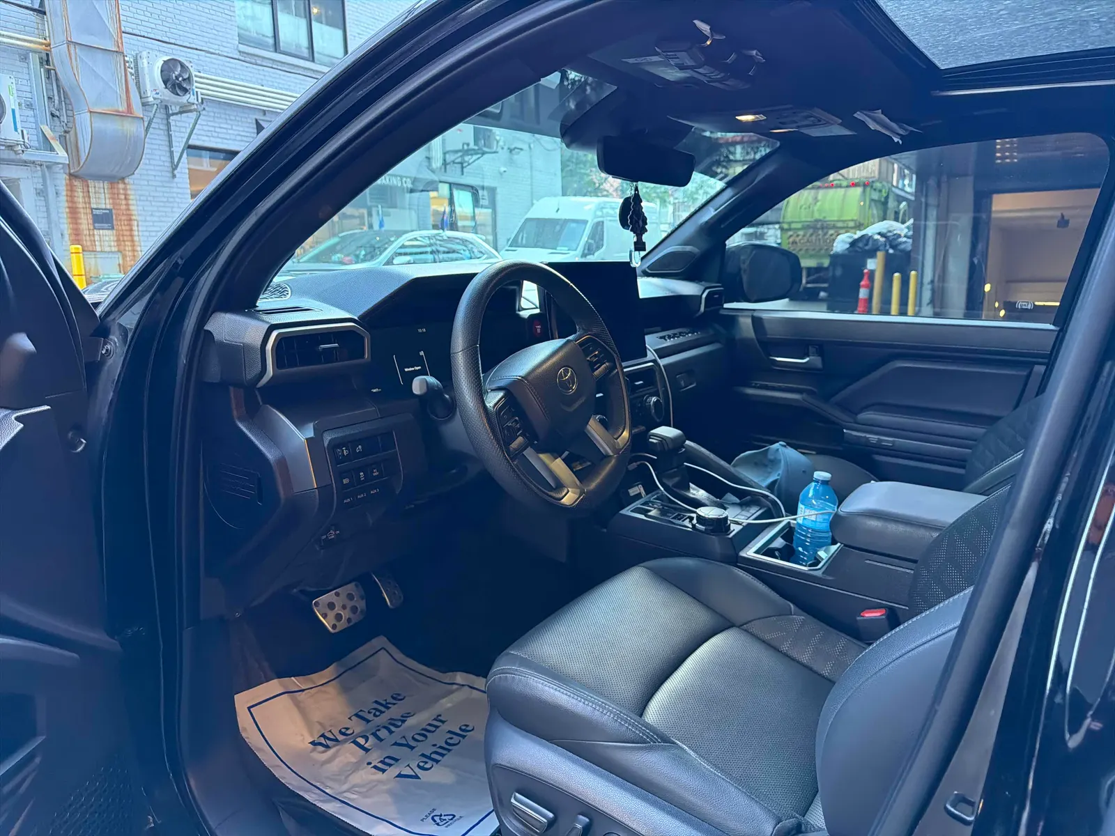 Interior driver side