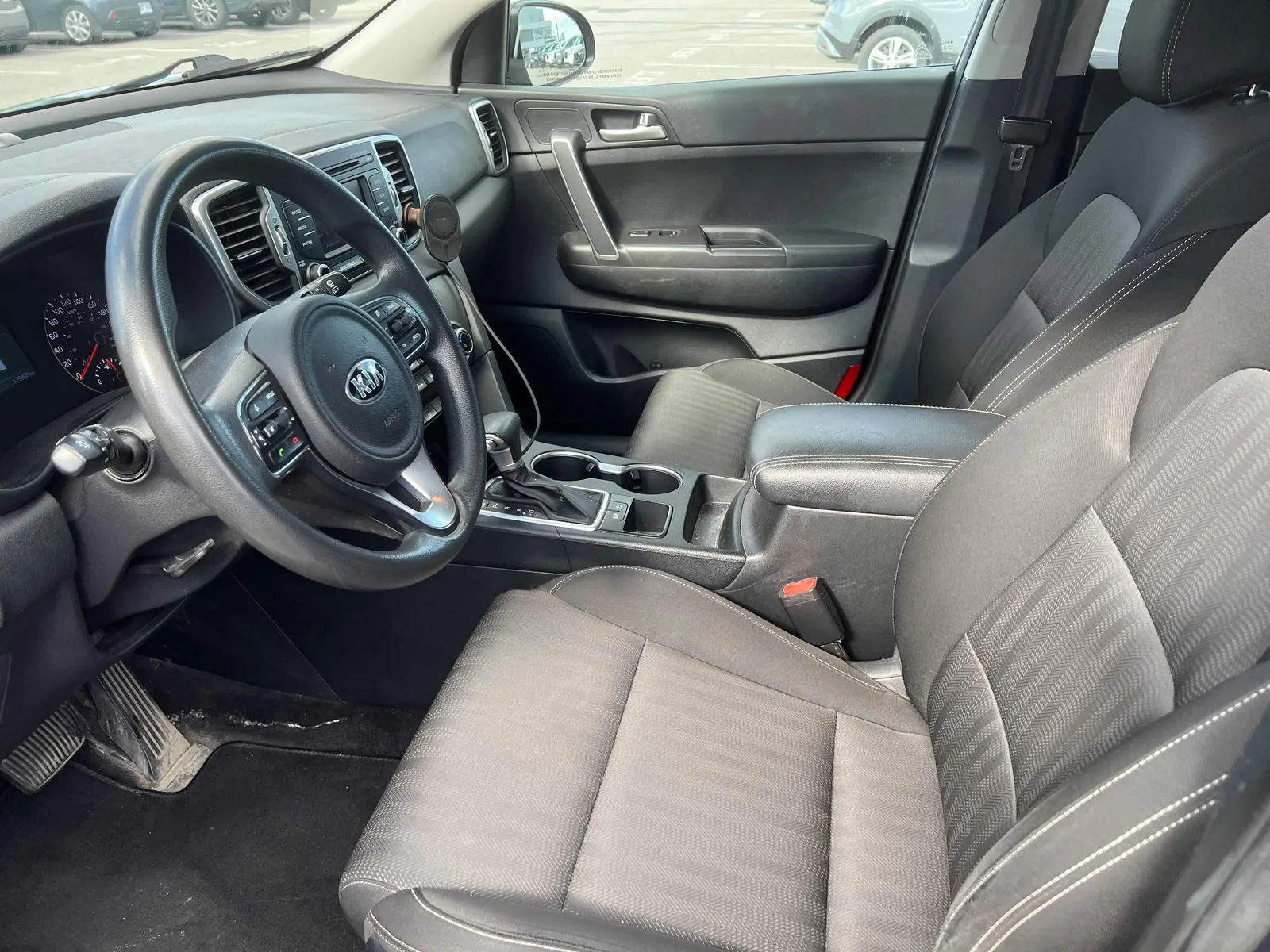 Interior driver side