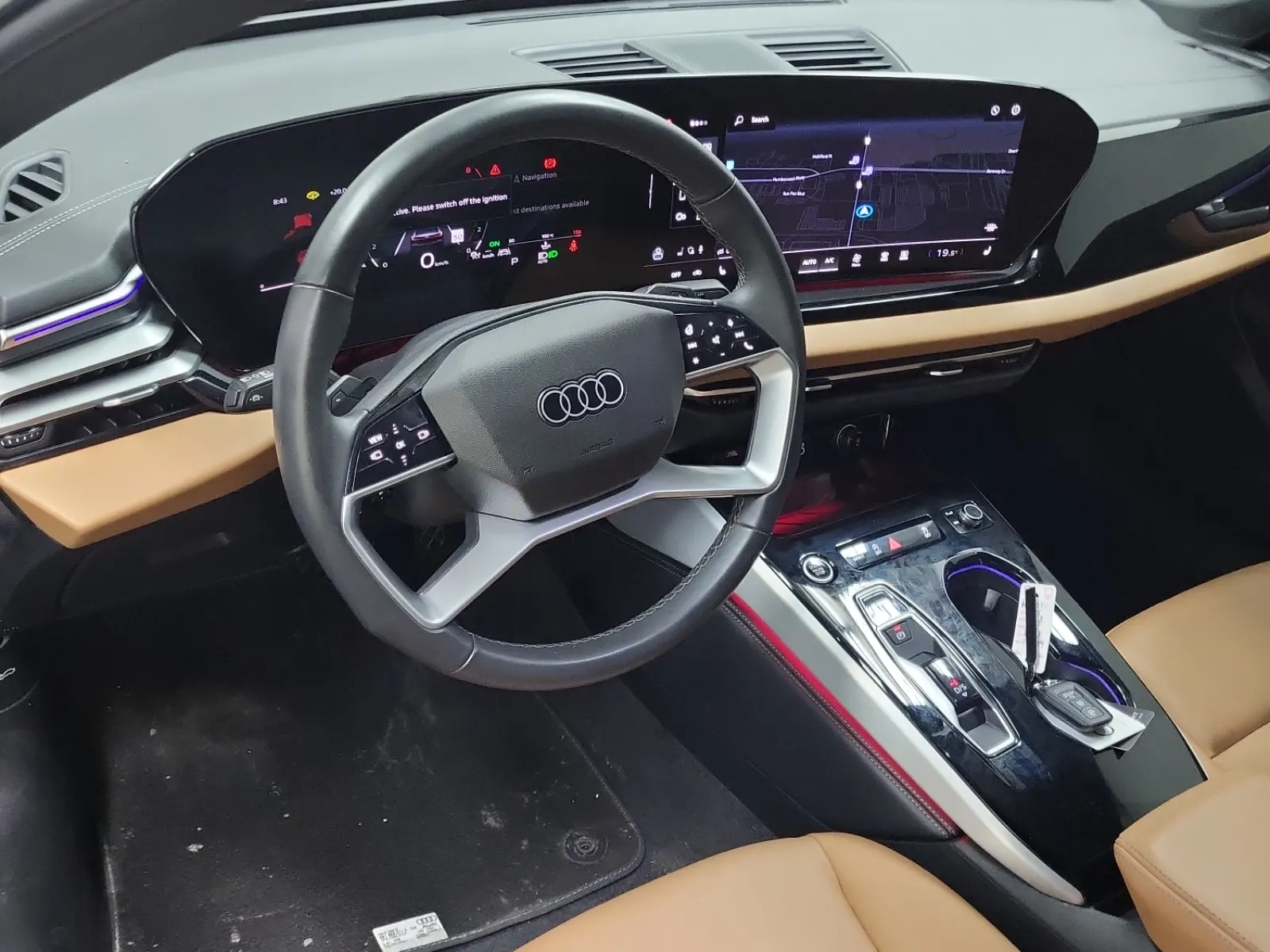 Interior driver side