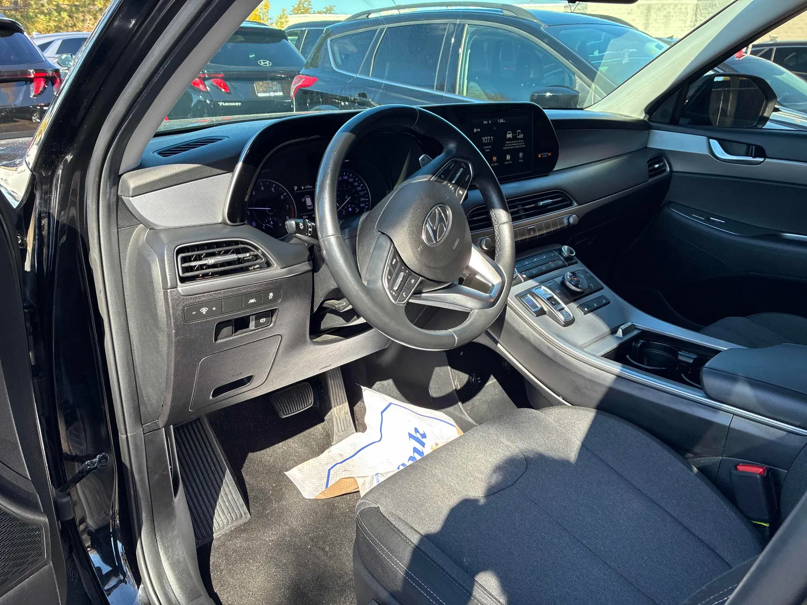 Interior driver side