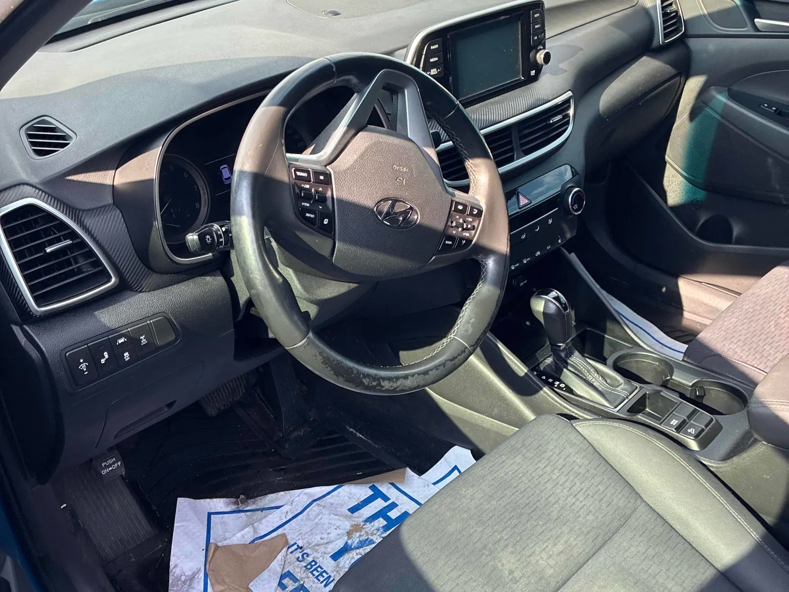Interior driver side