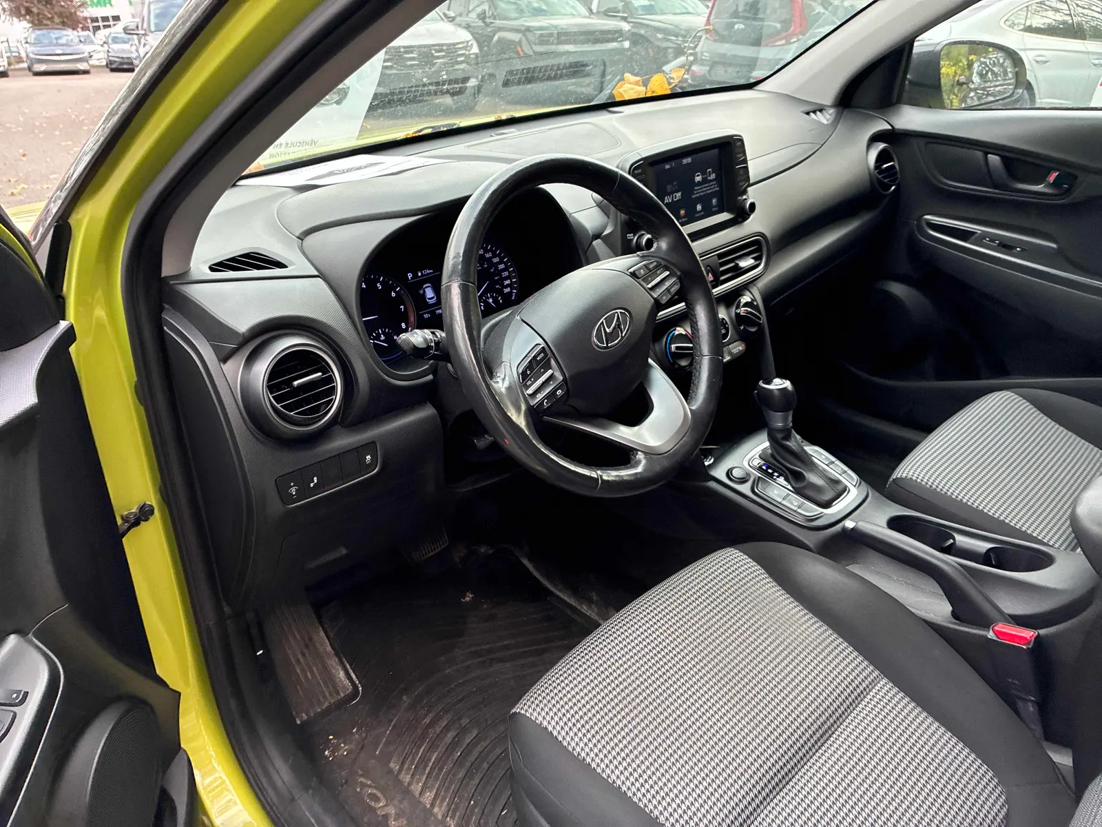 Interior driver side