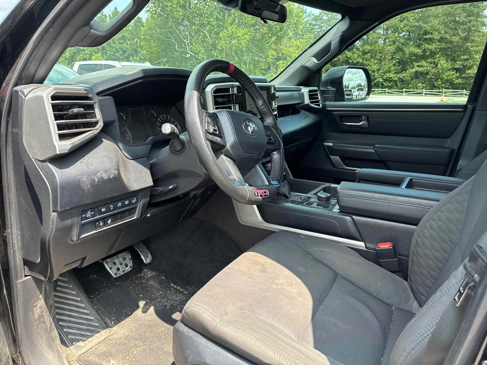 Interior driver side