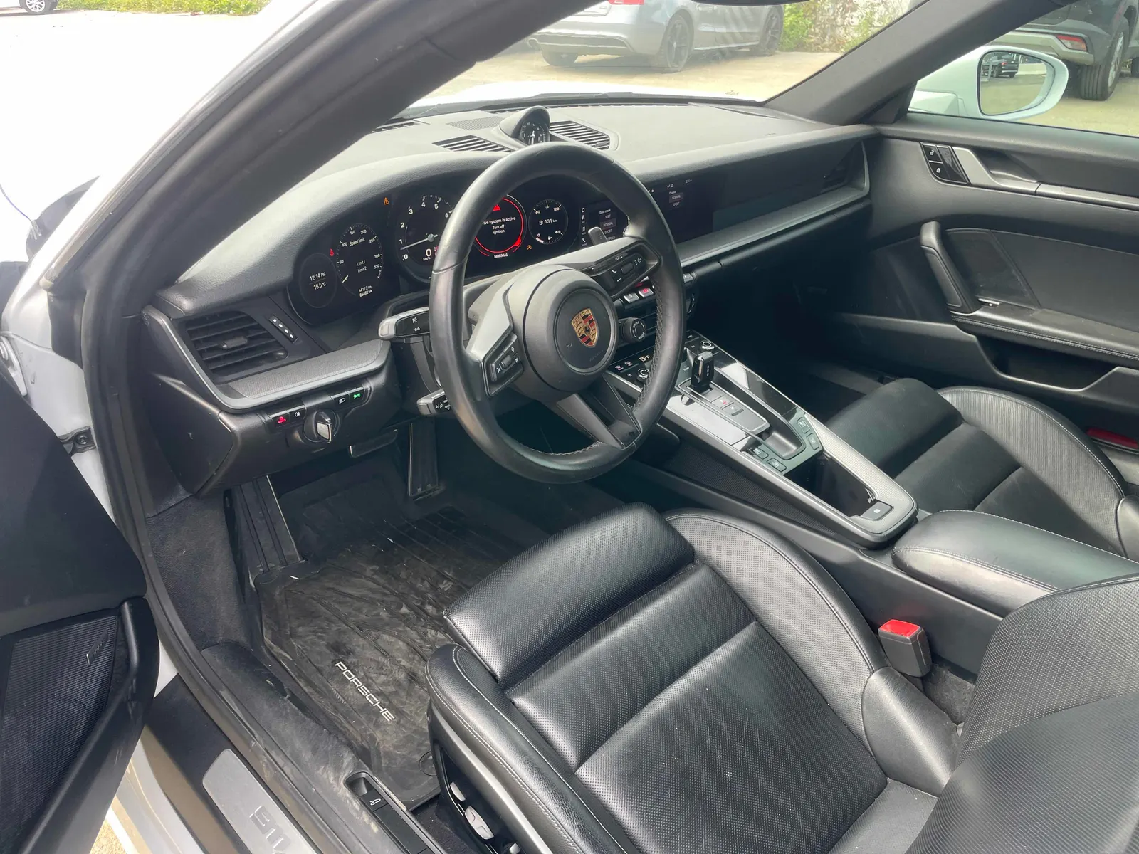 Interior driver side