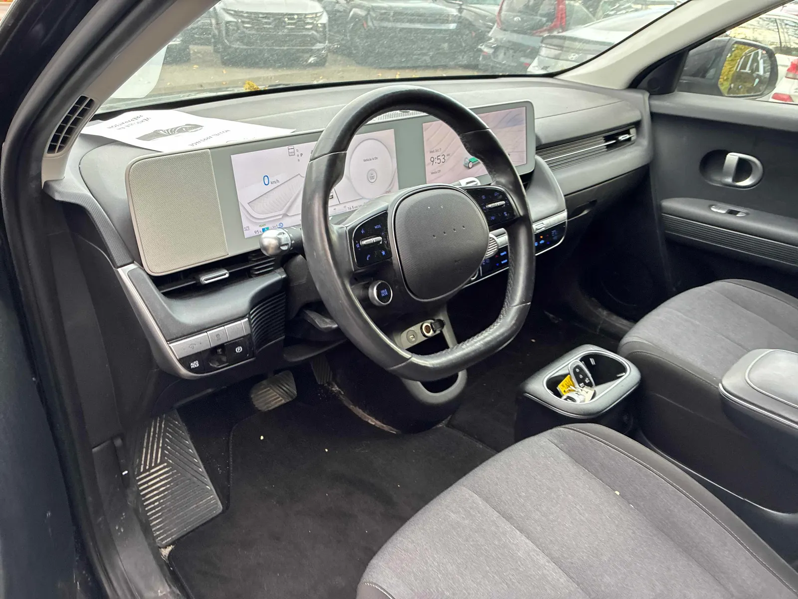 Interior driver side
