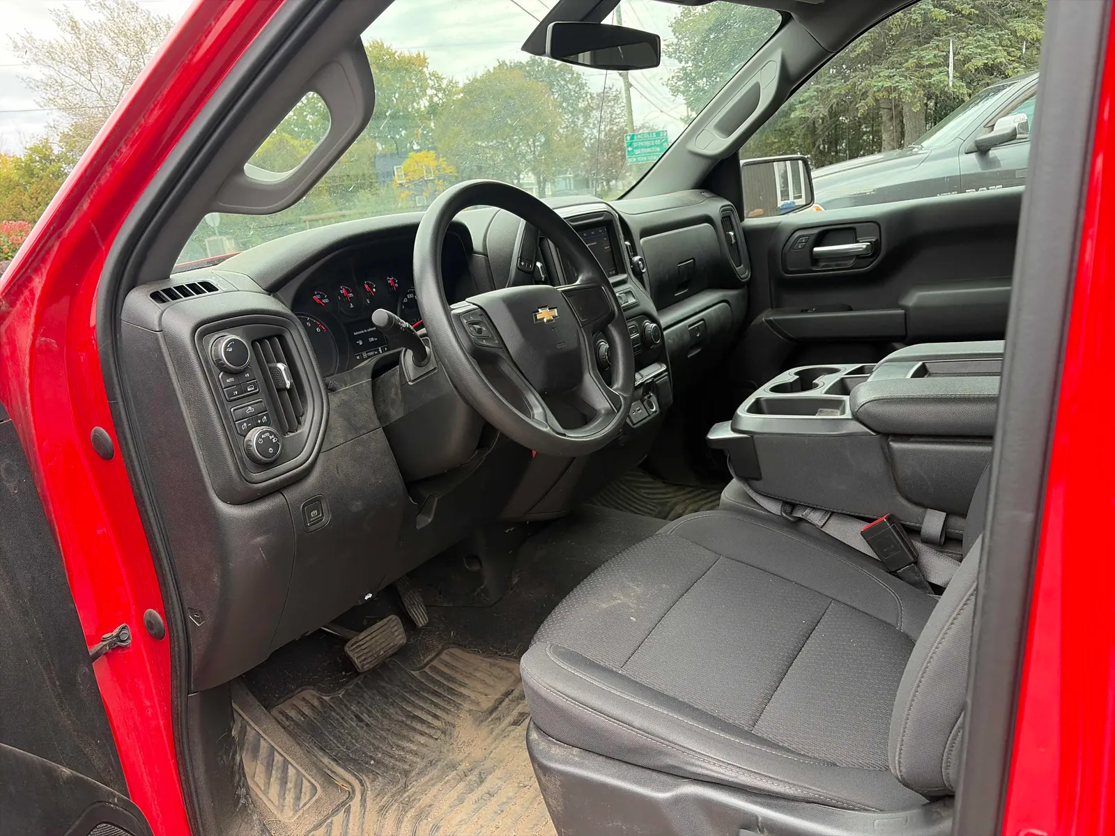 Interior driver side
