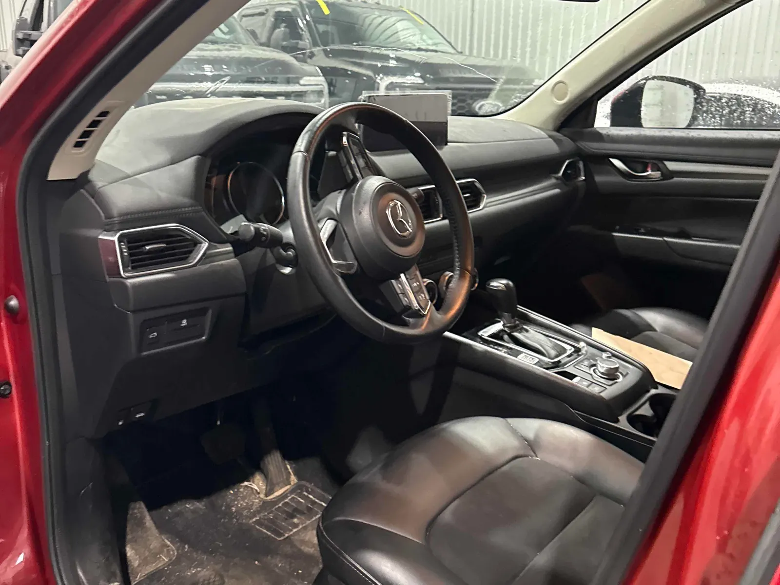 Interior driver side