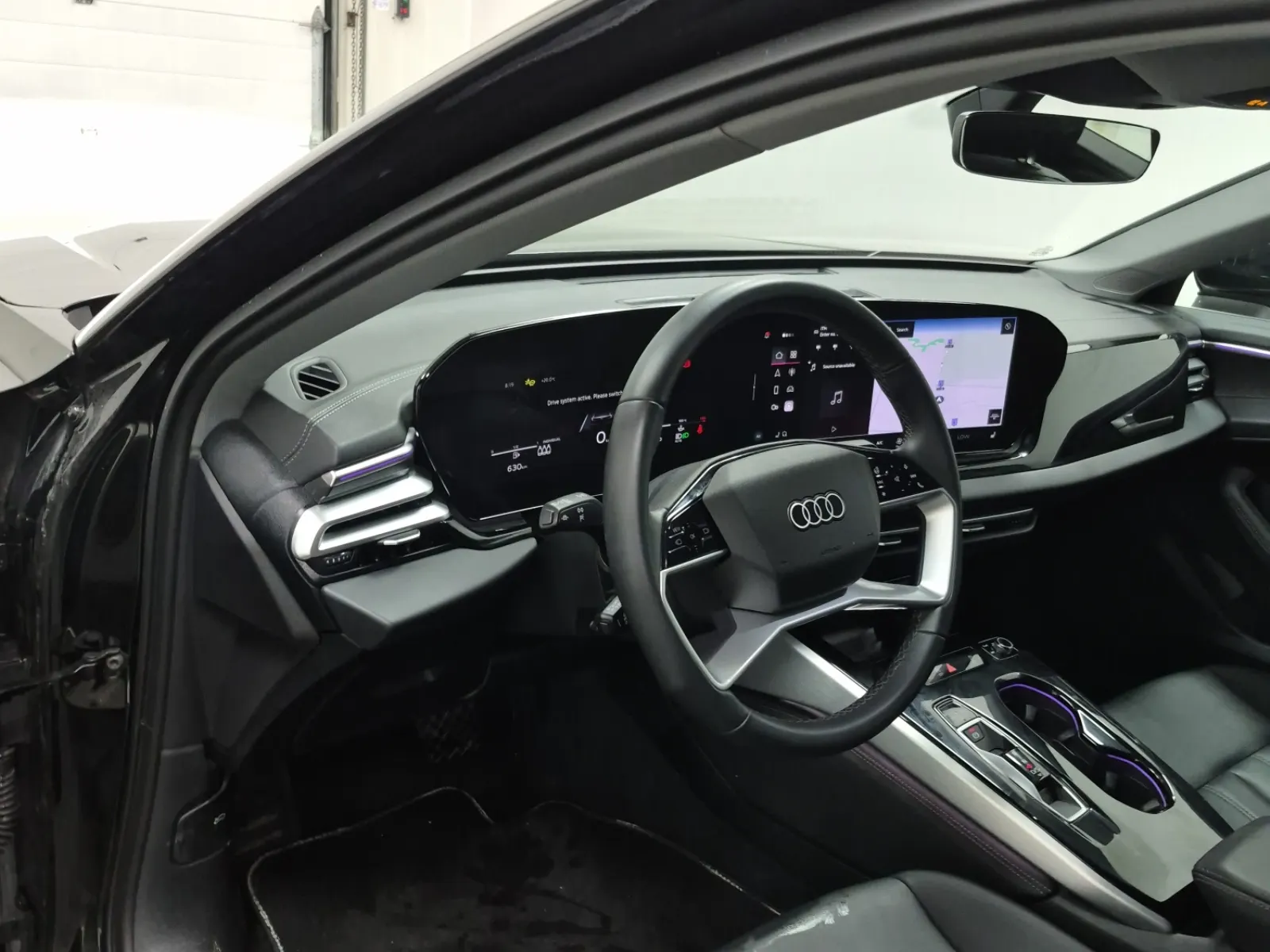 Interior driver side