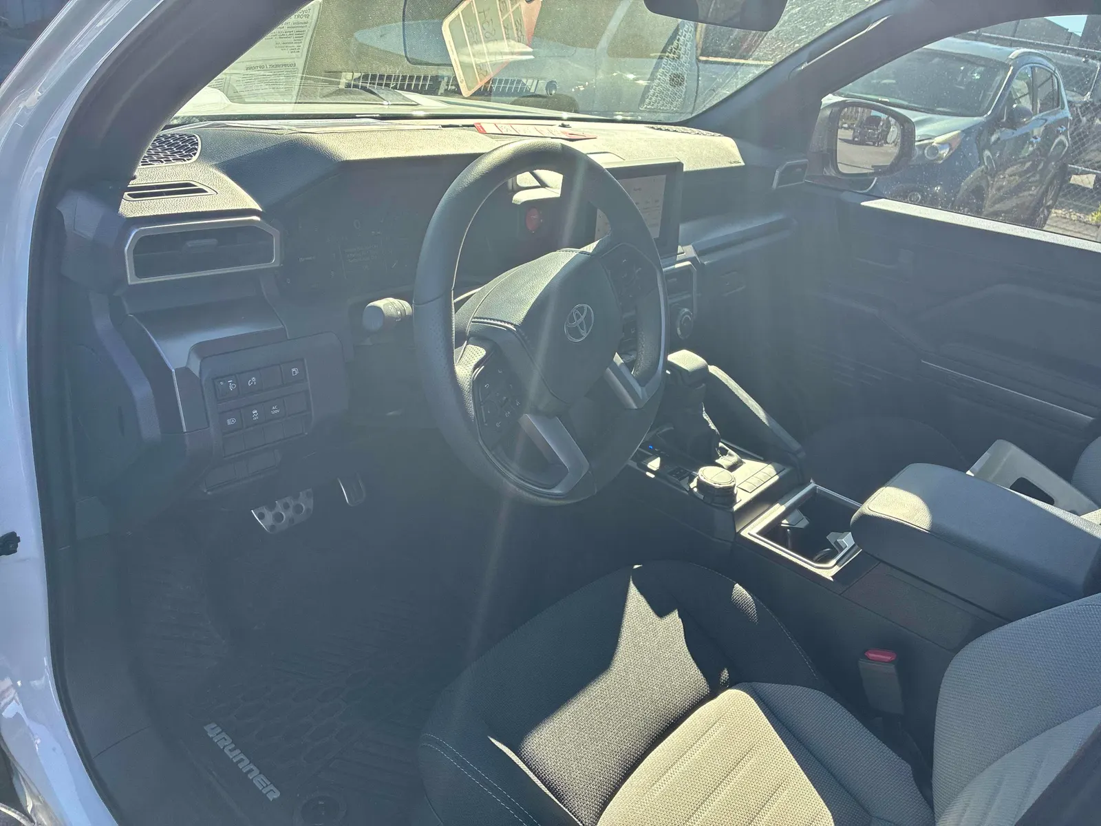 Interior driver side