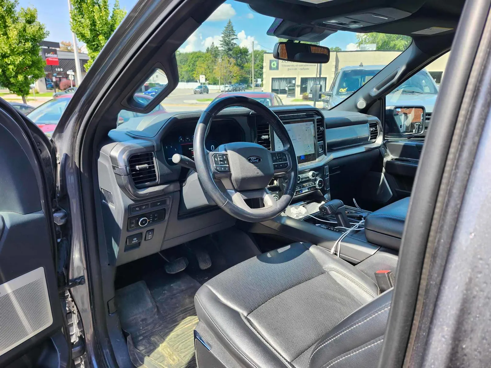 Interior driver side