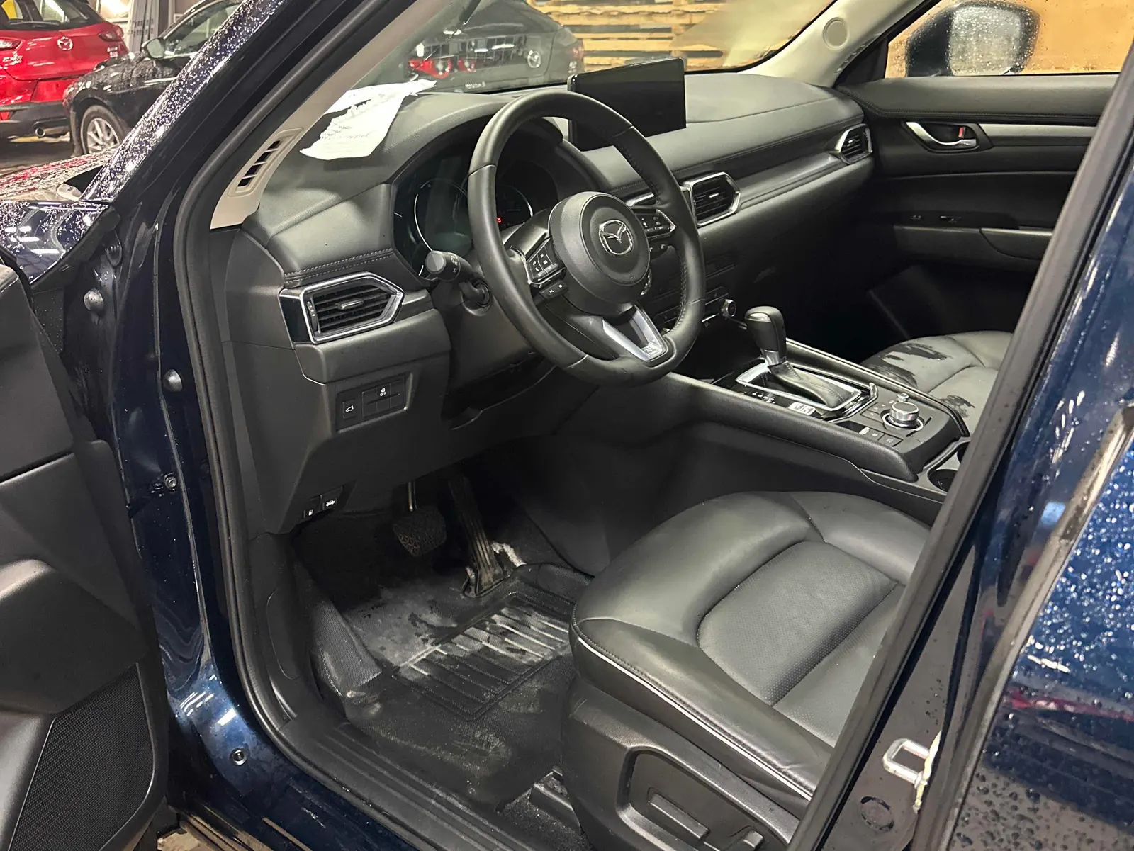 Interior driver side