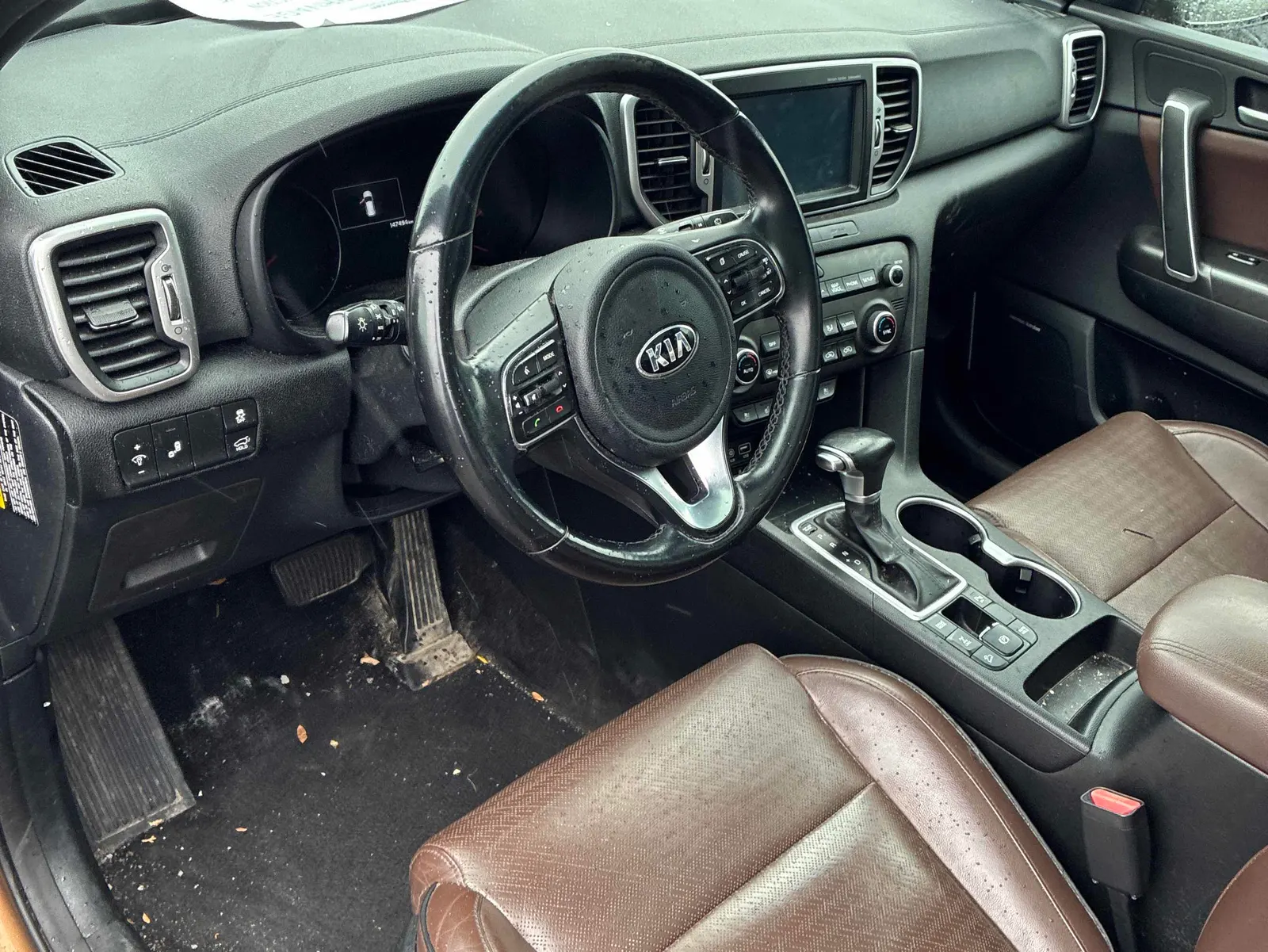 Interior driver side