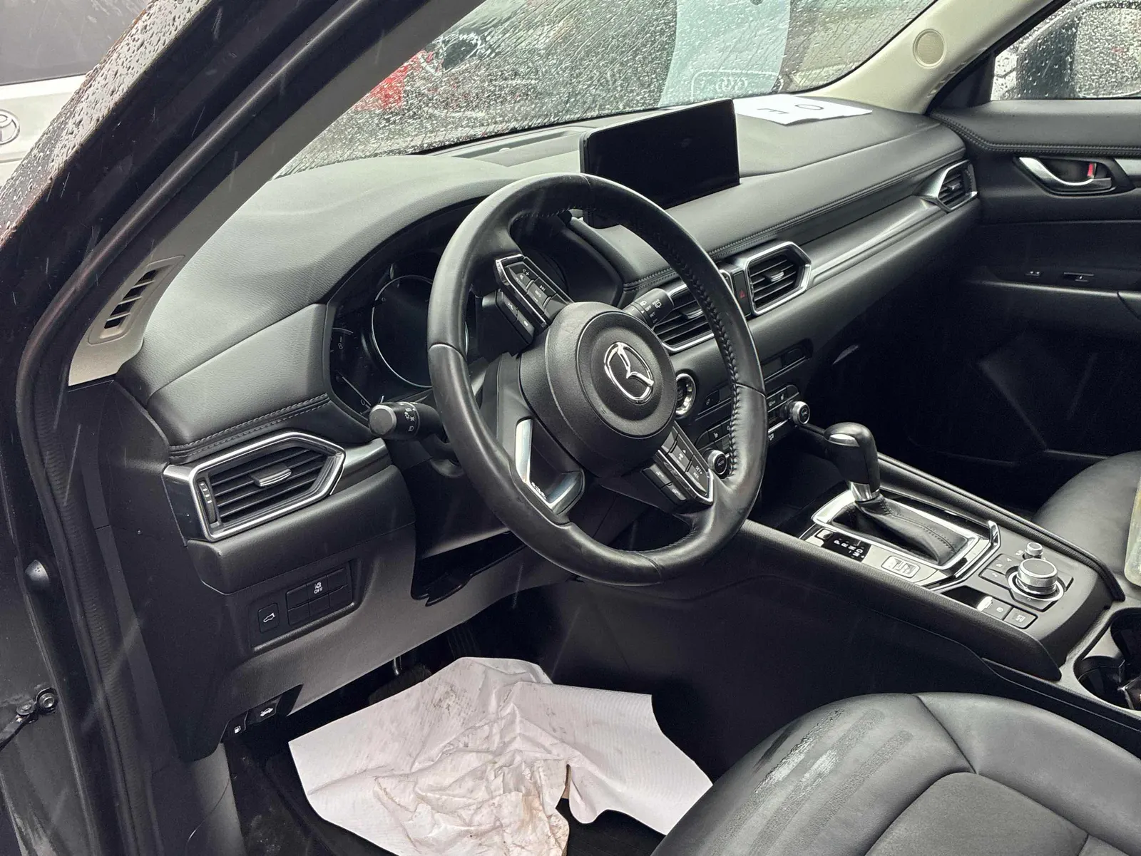 Interior driver side