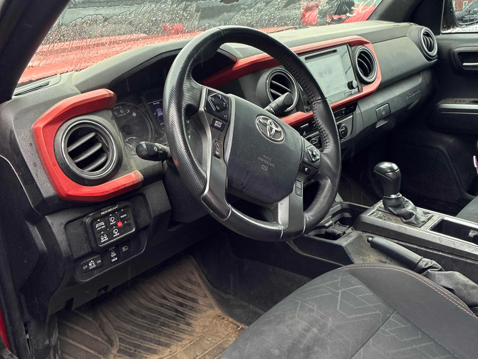 Interior driver side