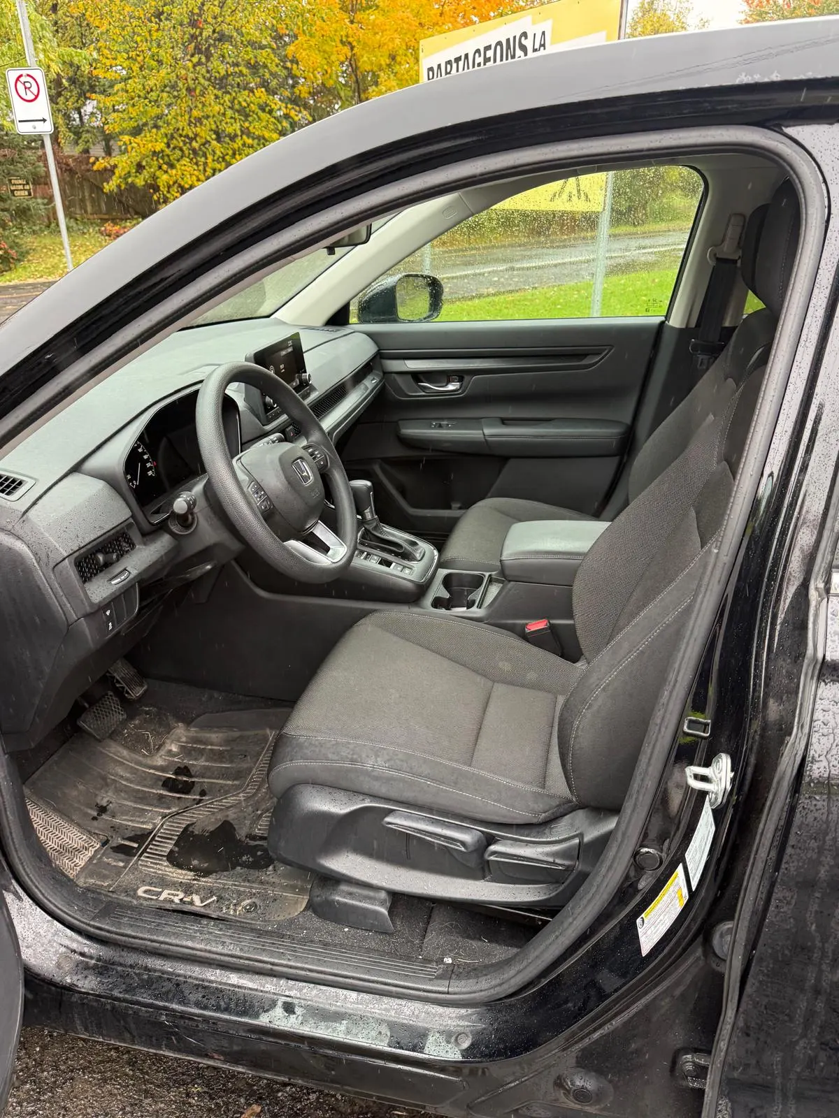 Interior driver side