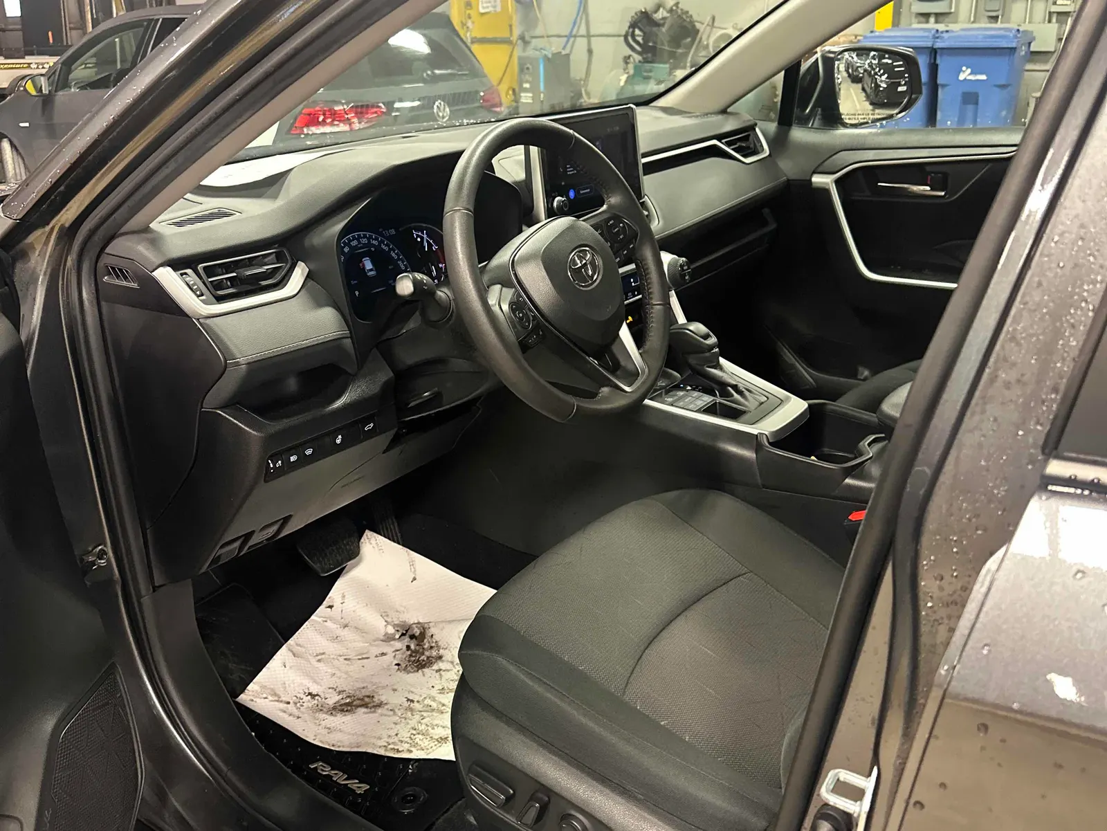 Interior driver side