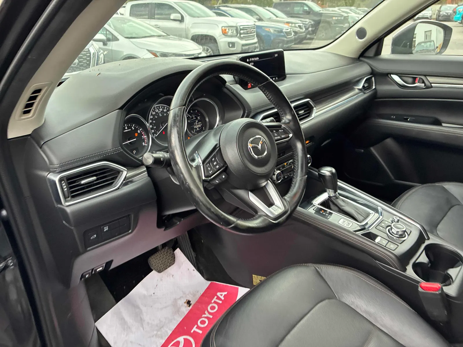 Interior driver side
