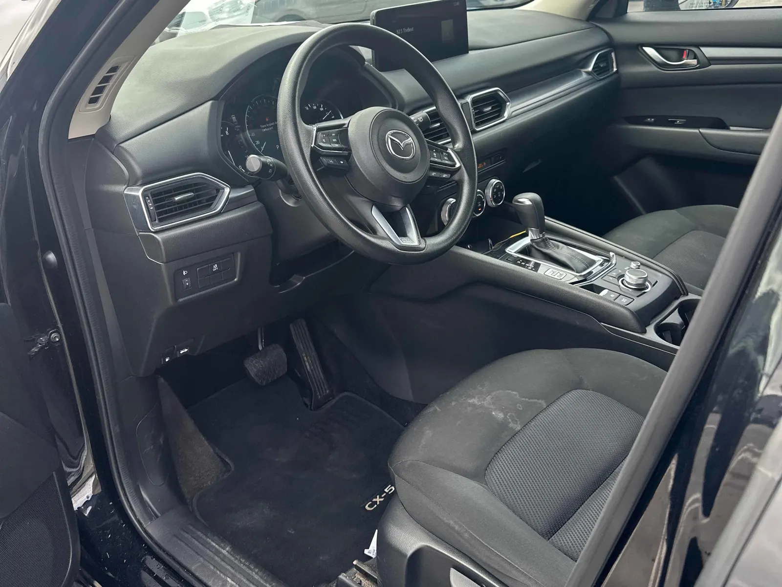 Interior driver side