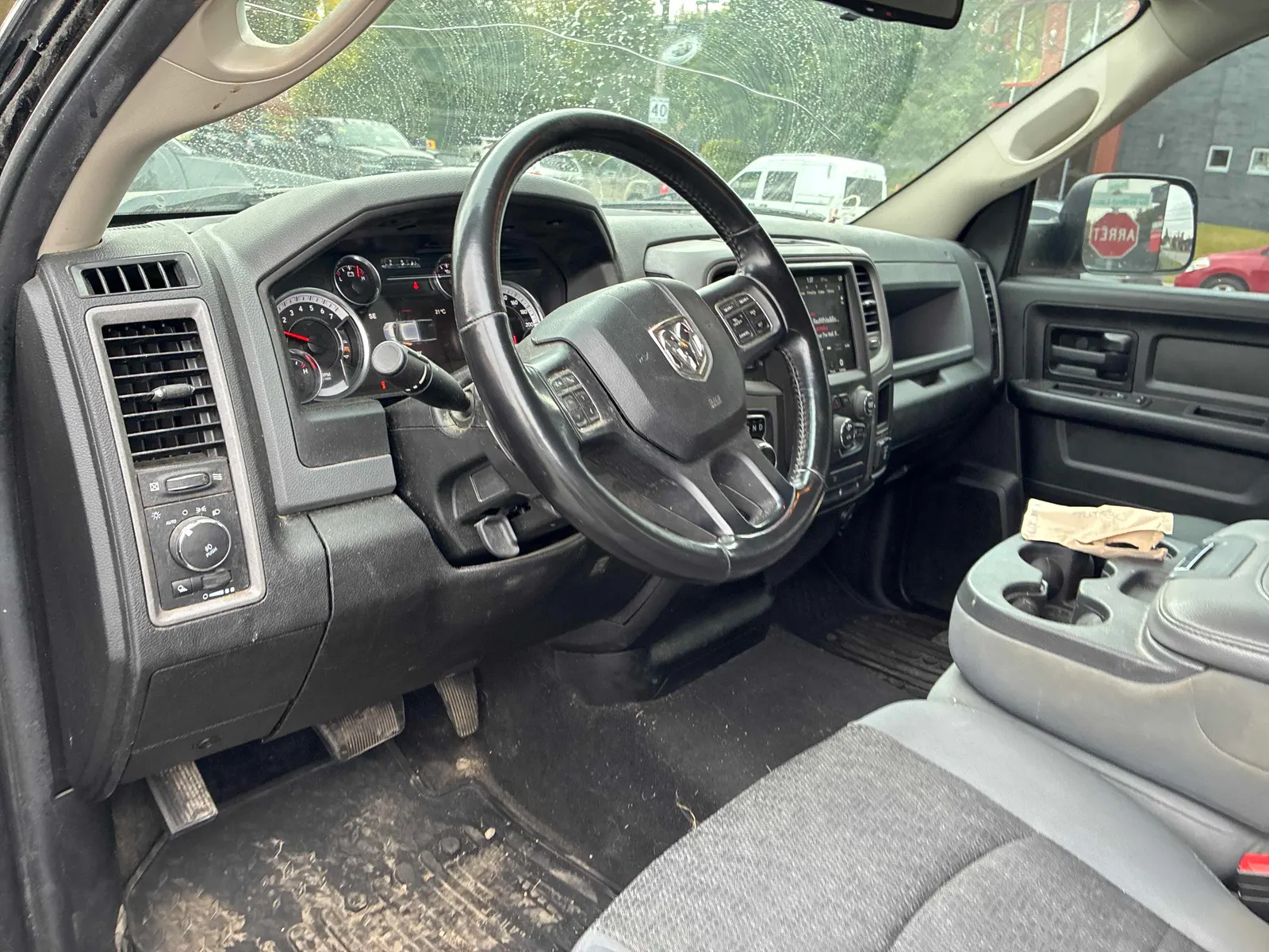Interior driver side