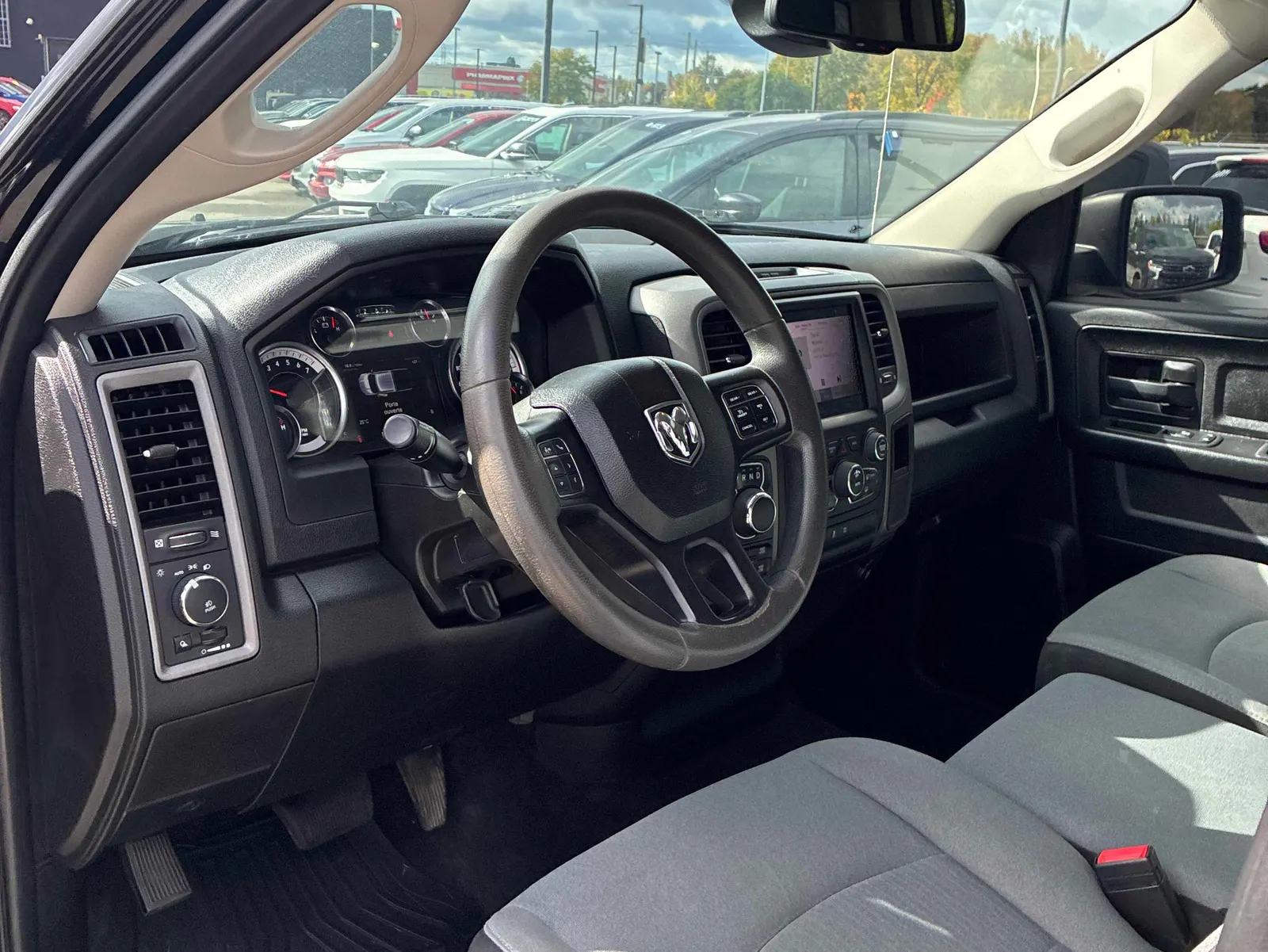 Interior driver side