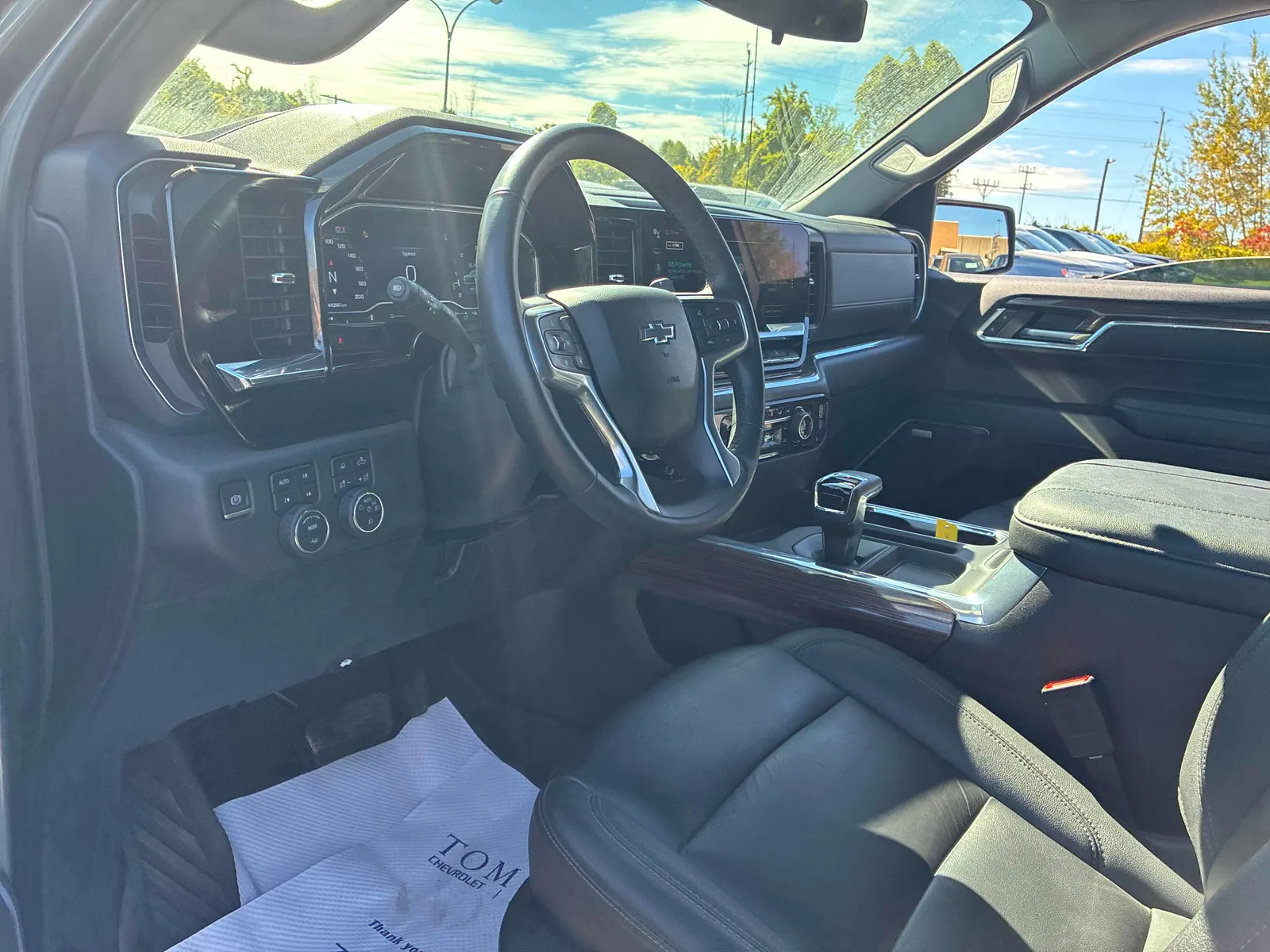 Interior driver side