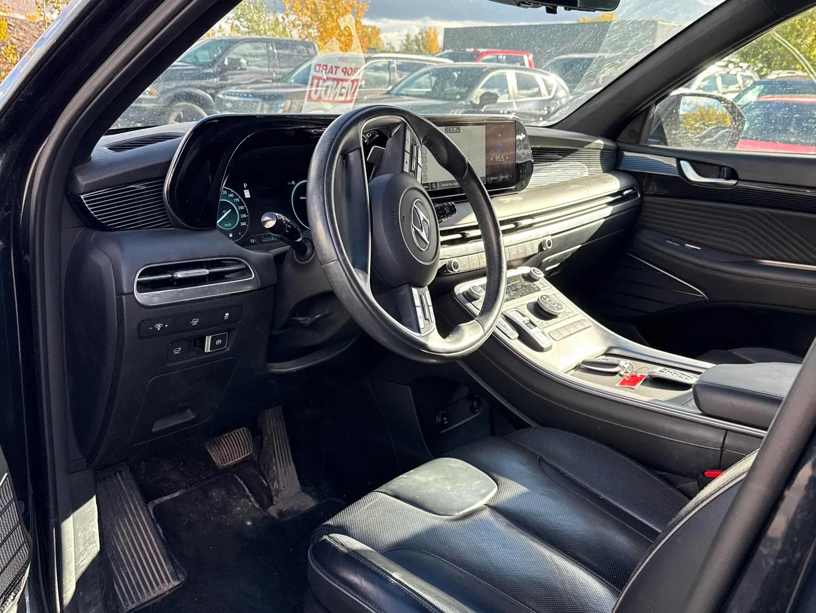 Interior driver side