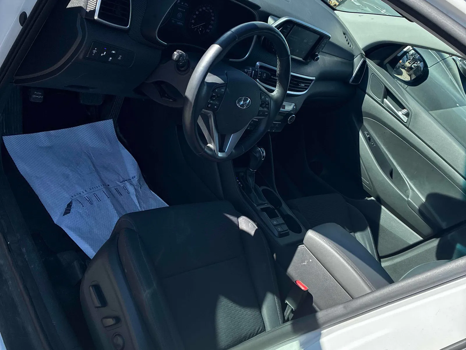 Interior driver side