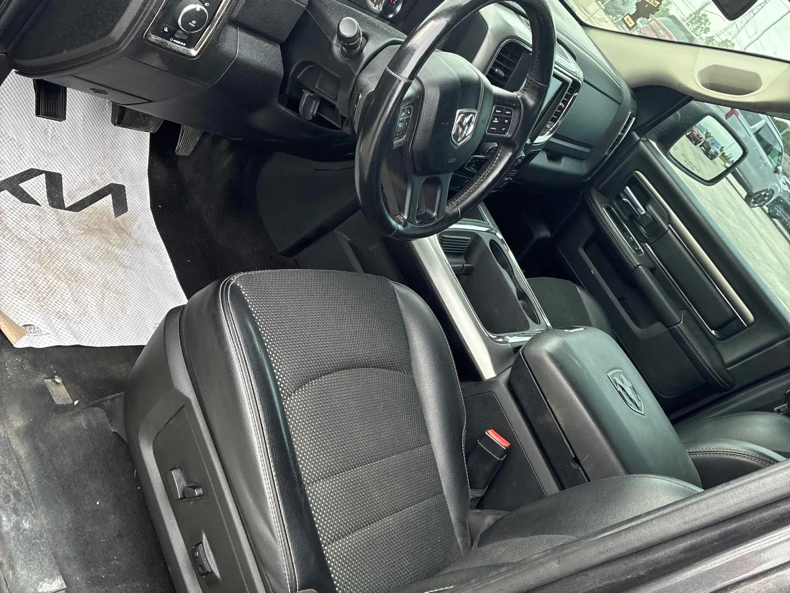 Interior driver side