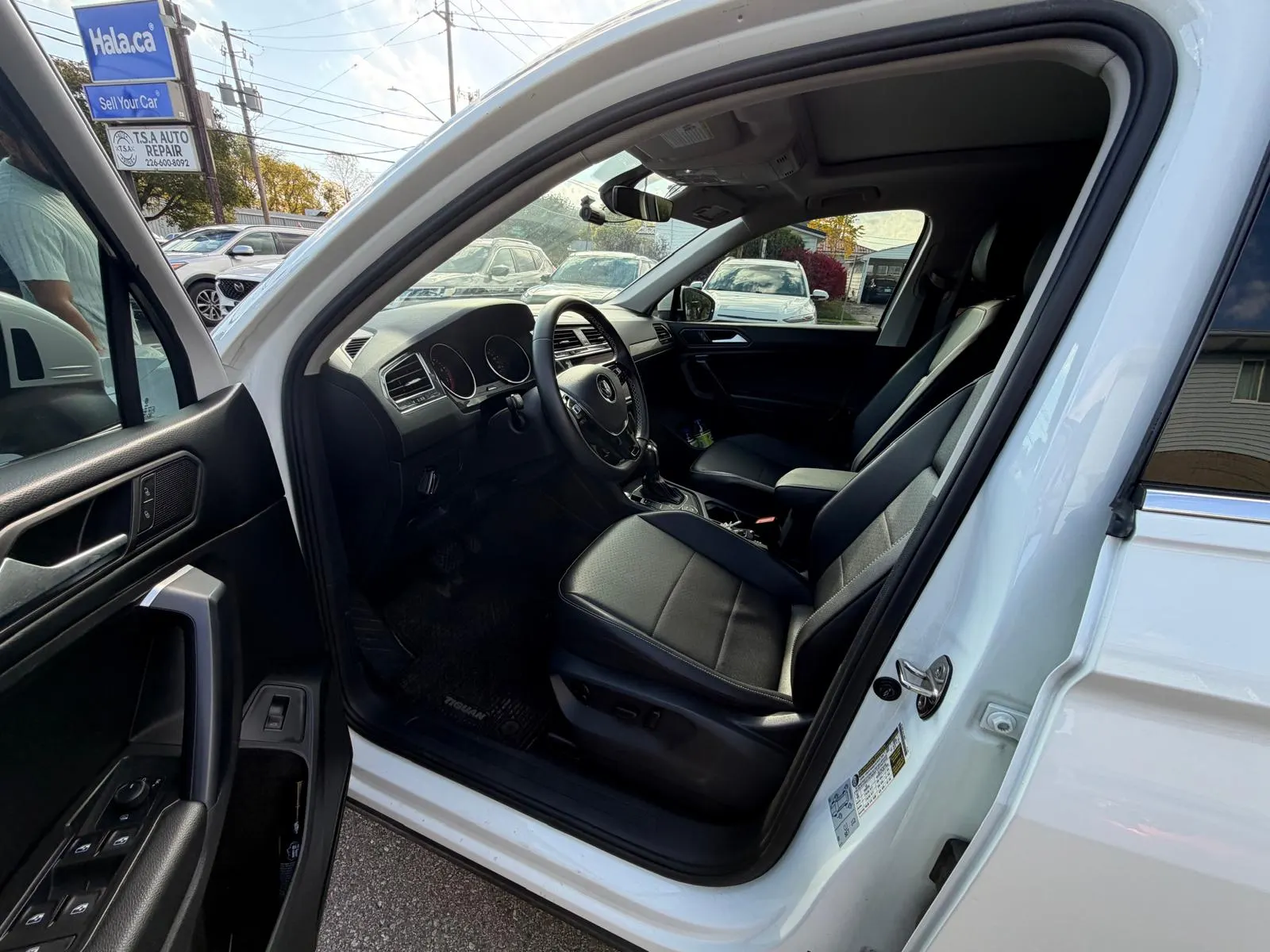 Interior driver side