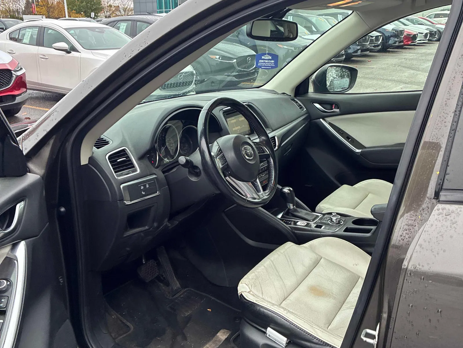 Interior driver side