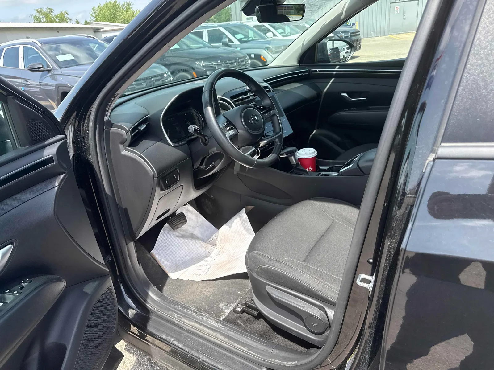 Interior driver side