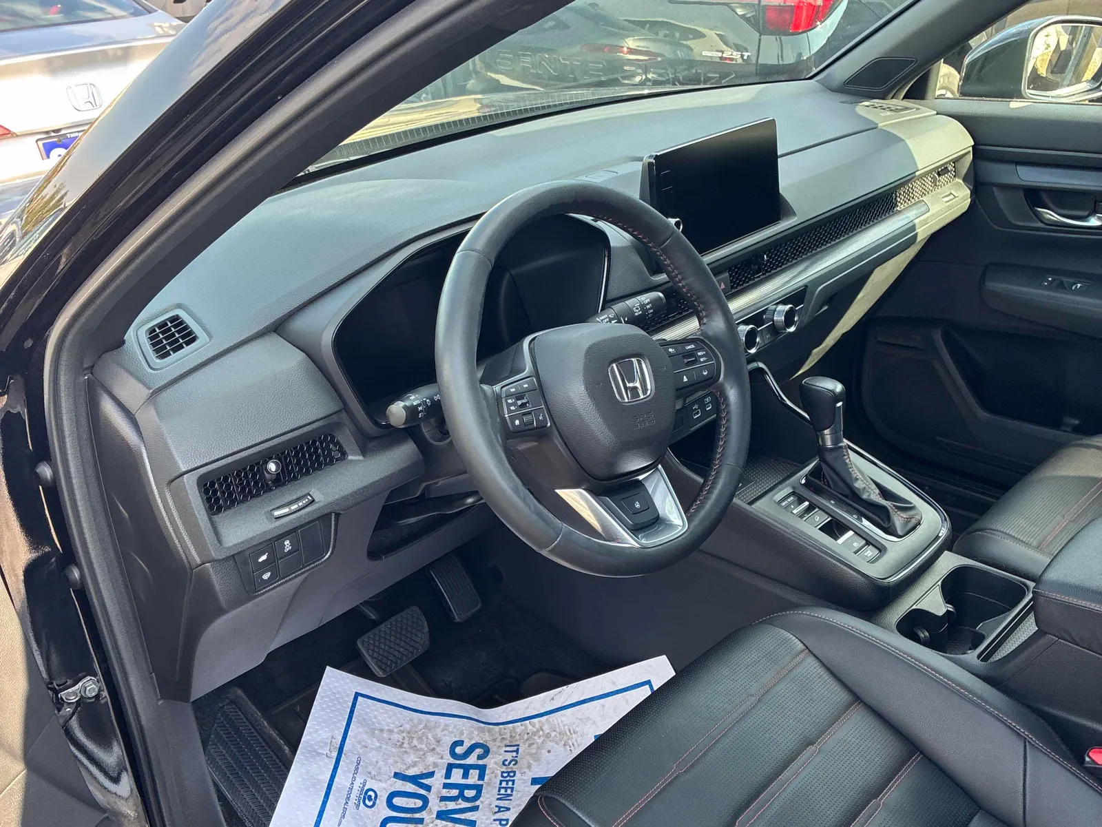 Interior driver side