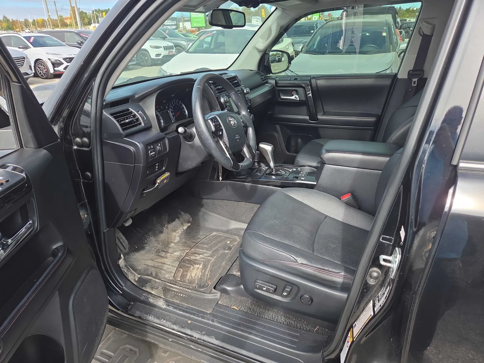 Interior driver side