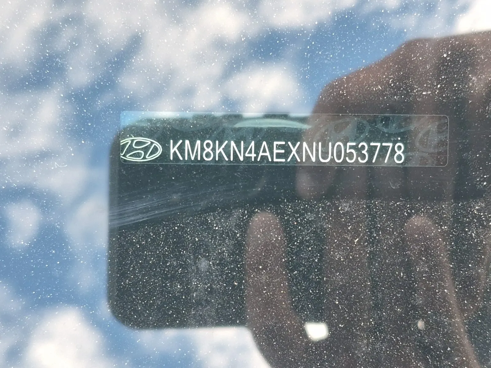 Dash VIN Plate Photo