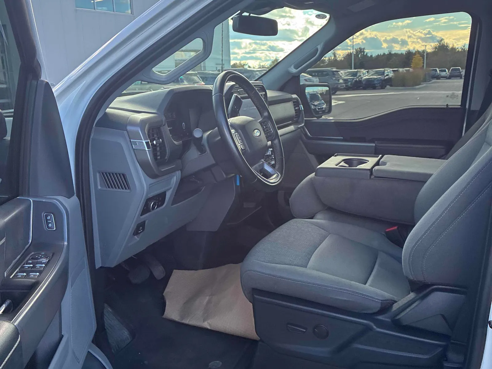 Interior driver side