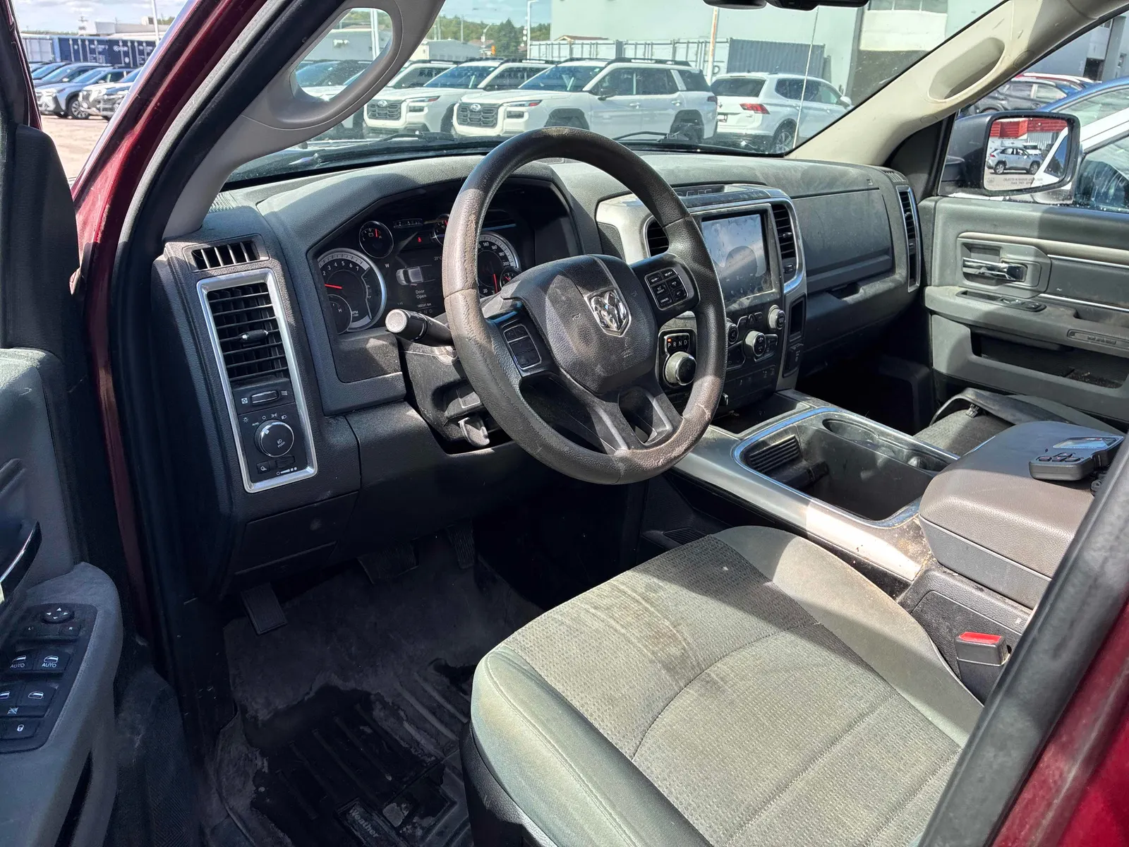 Interior driver side