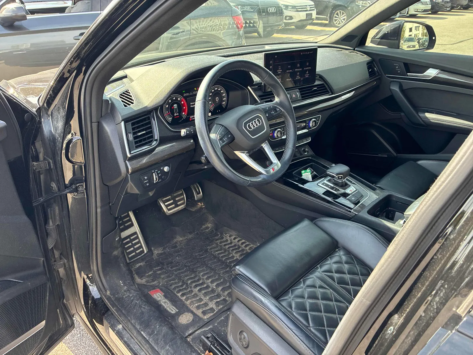Interior driver side
