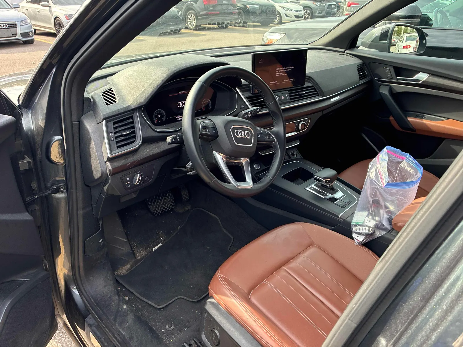 Interior driver side